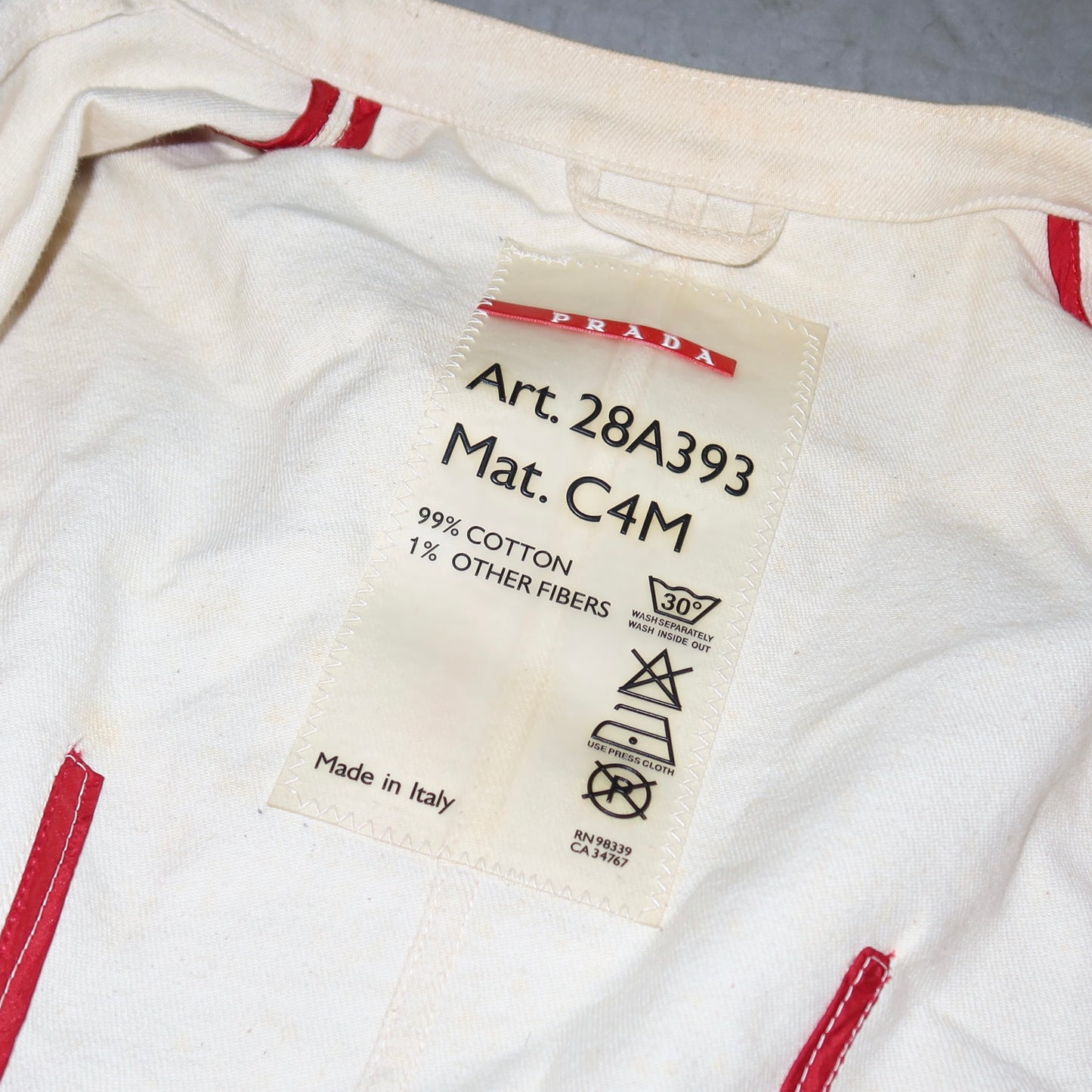 Prada Sport Moto Jacket
