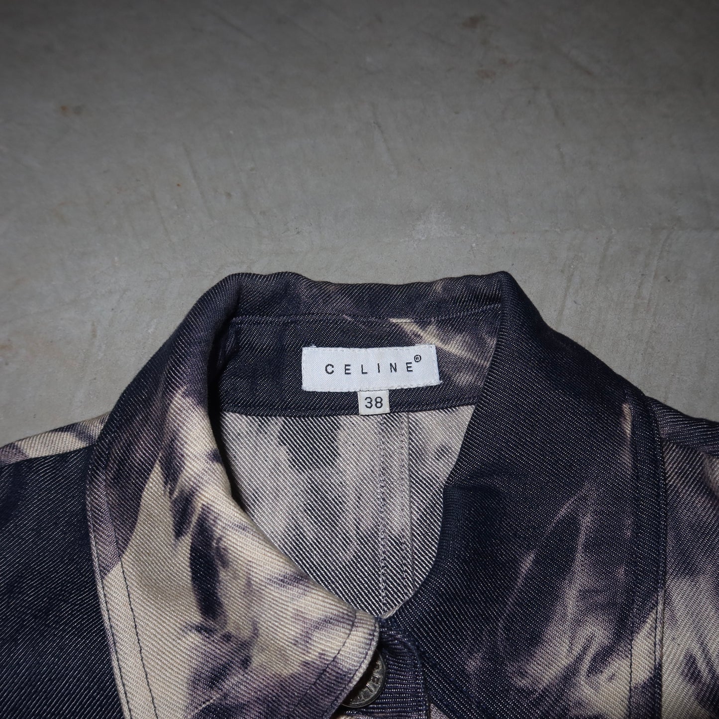 Celine SS2000 Tie Dye Jacket