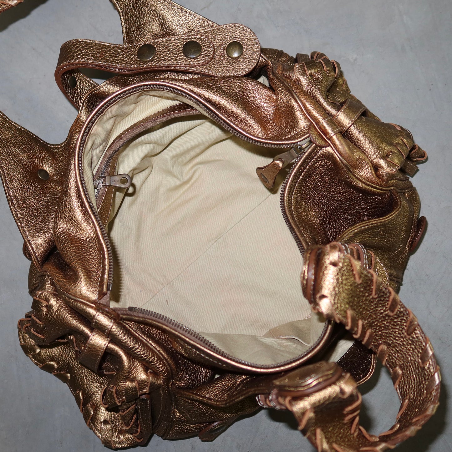 Chloé SS2006 Gold Silverado