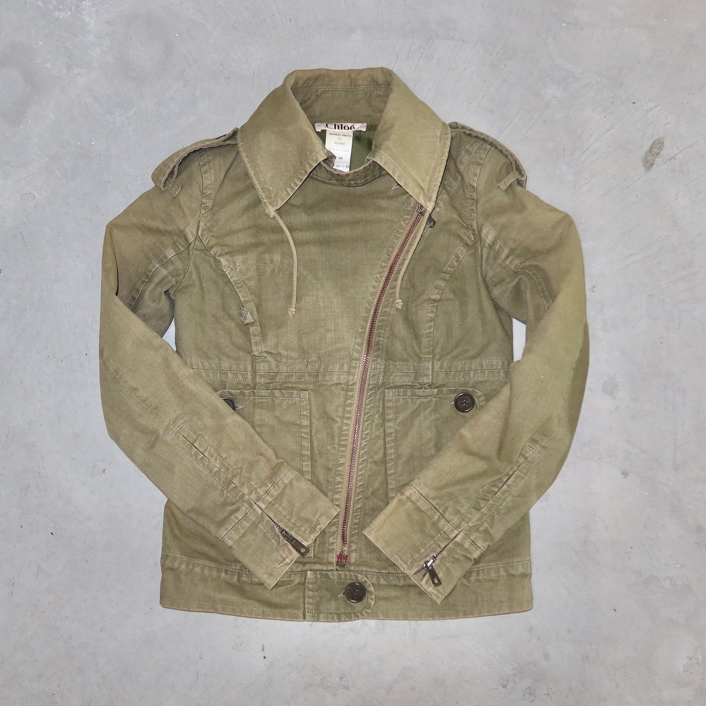 Chloé AW2004 Military Jacket