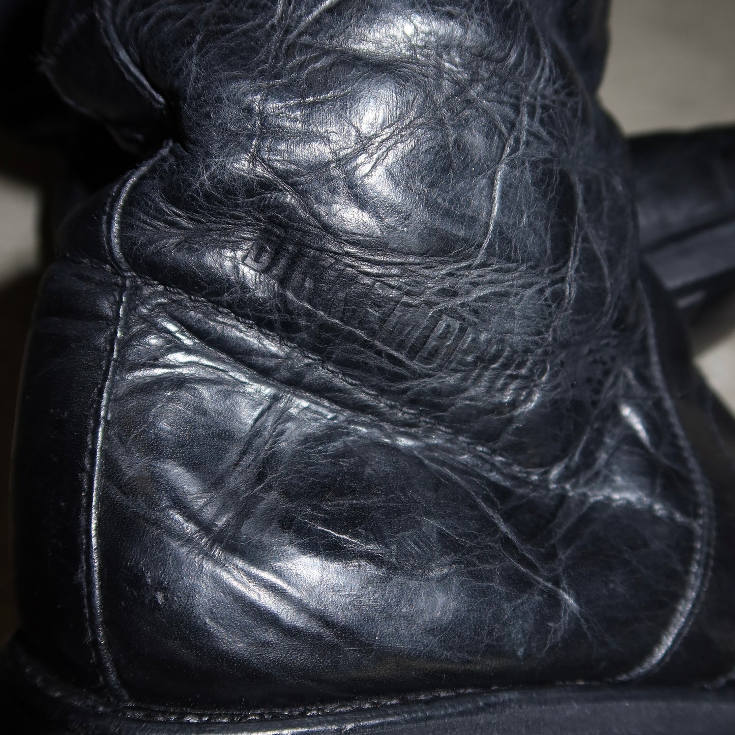 Dirk Bikkembergs Leather Motorcycle Boots (40)