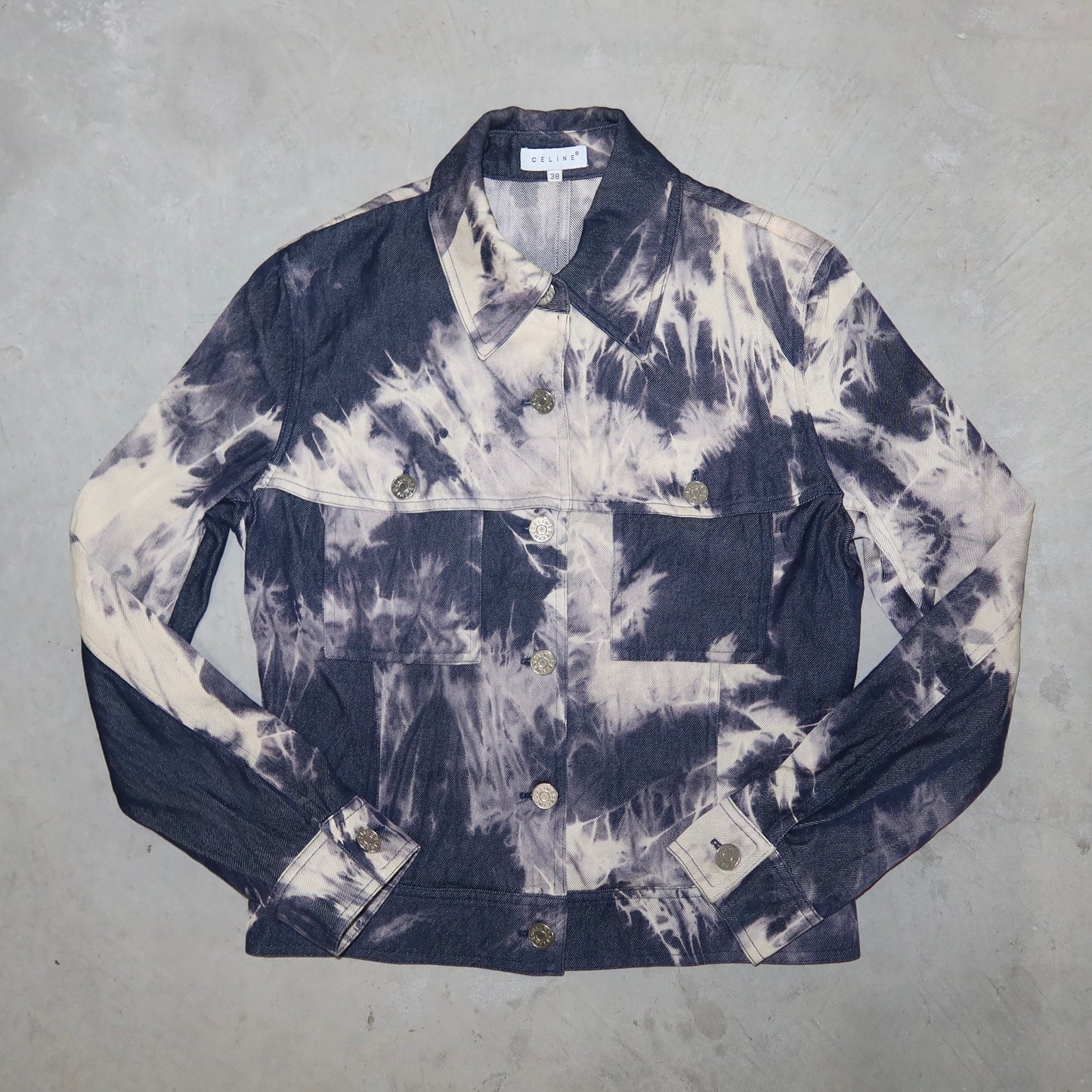 Celine SS2000 Tie Dye Jacket