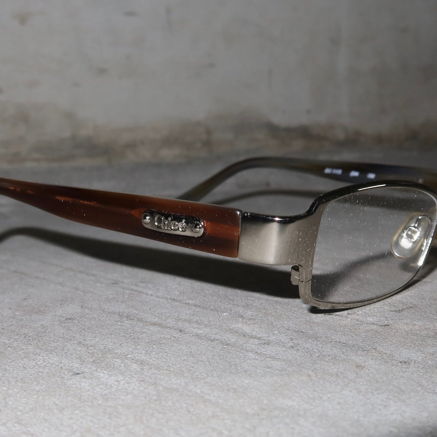 Chloé Silver Frame Eye Glasses