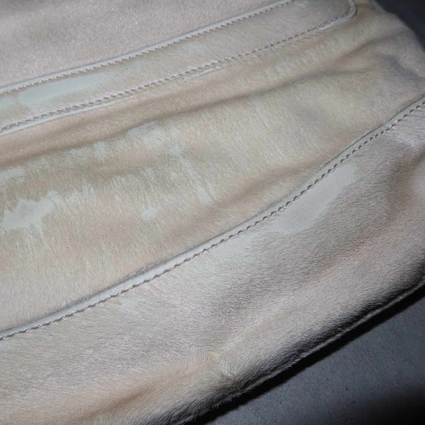 Marni Cream Cowhide Messenger Bag