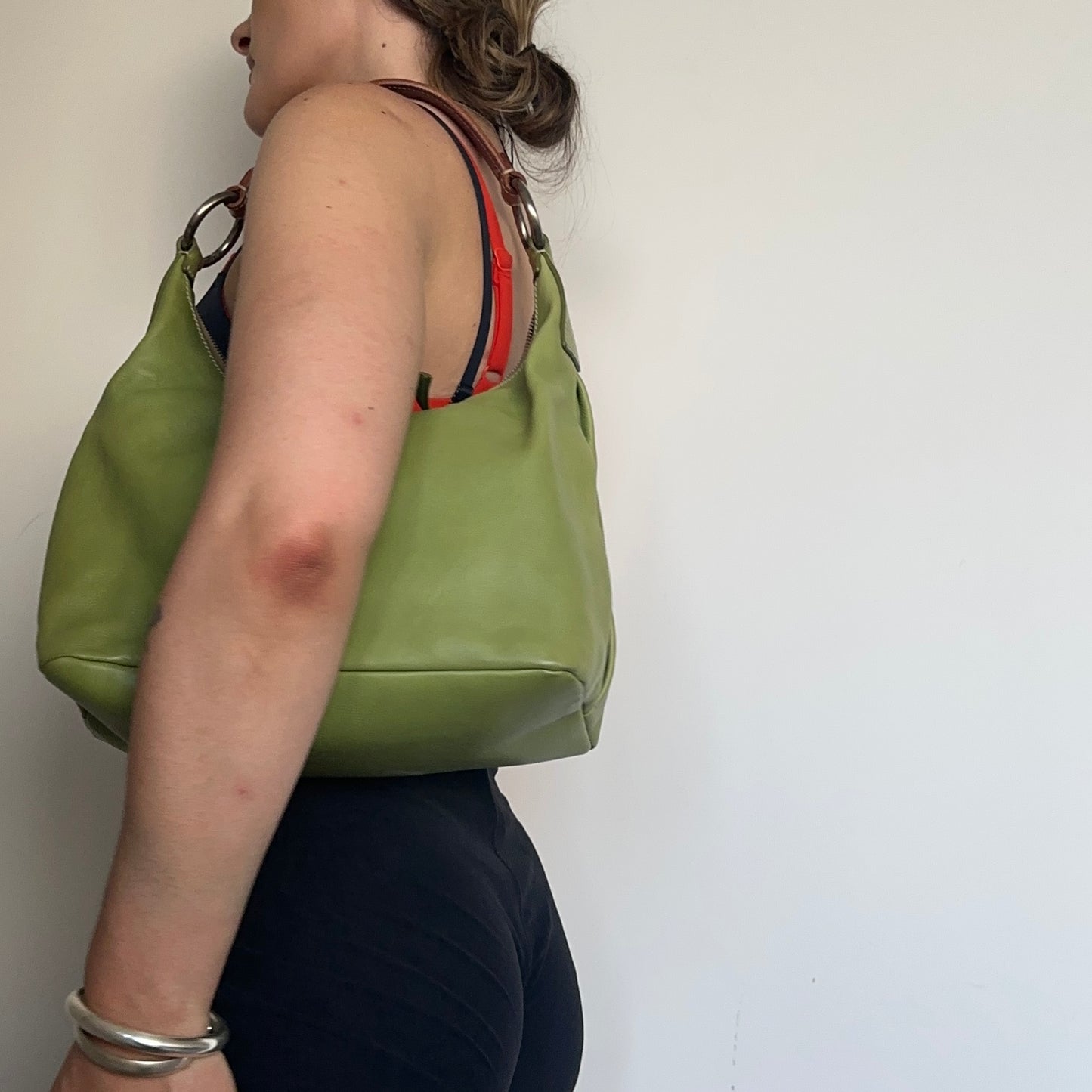 Miu Miu Rare Green Leather Bag