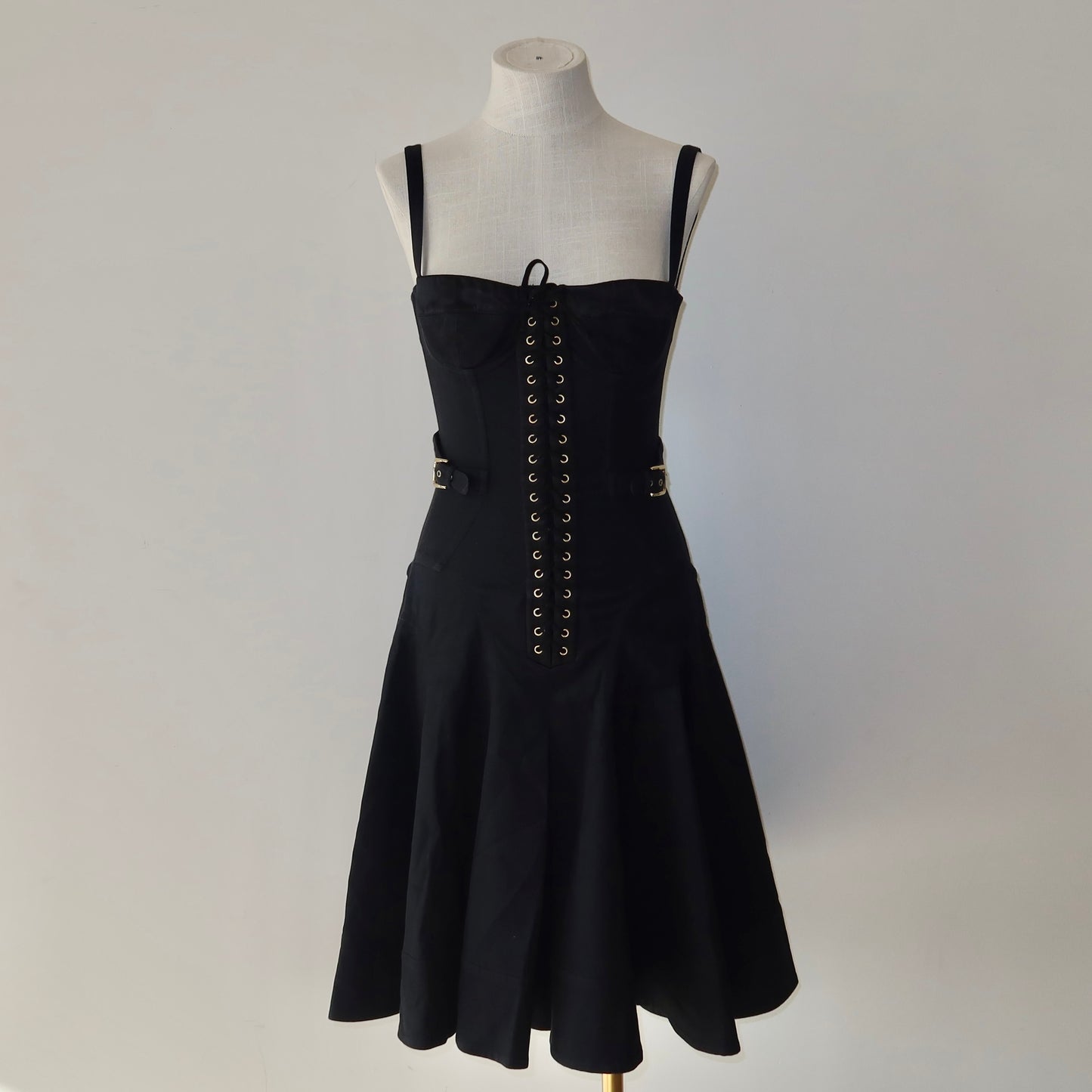 Dolce & Gabbana SS2007 Corset Lace Up Dress