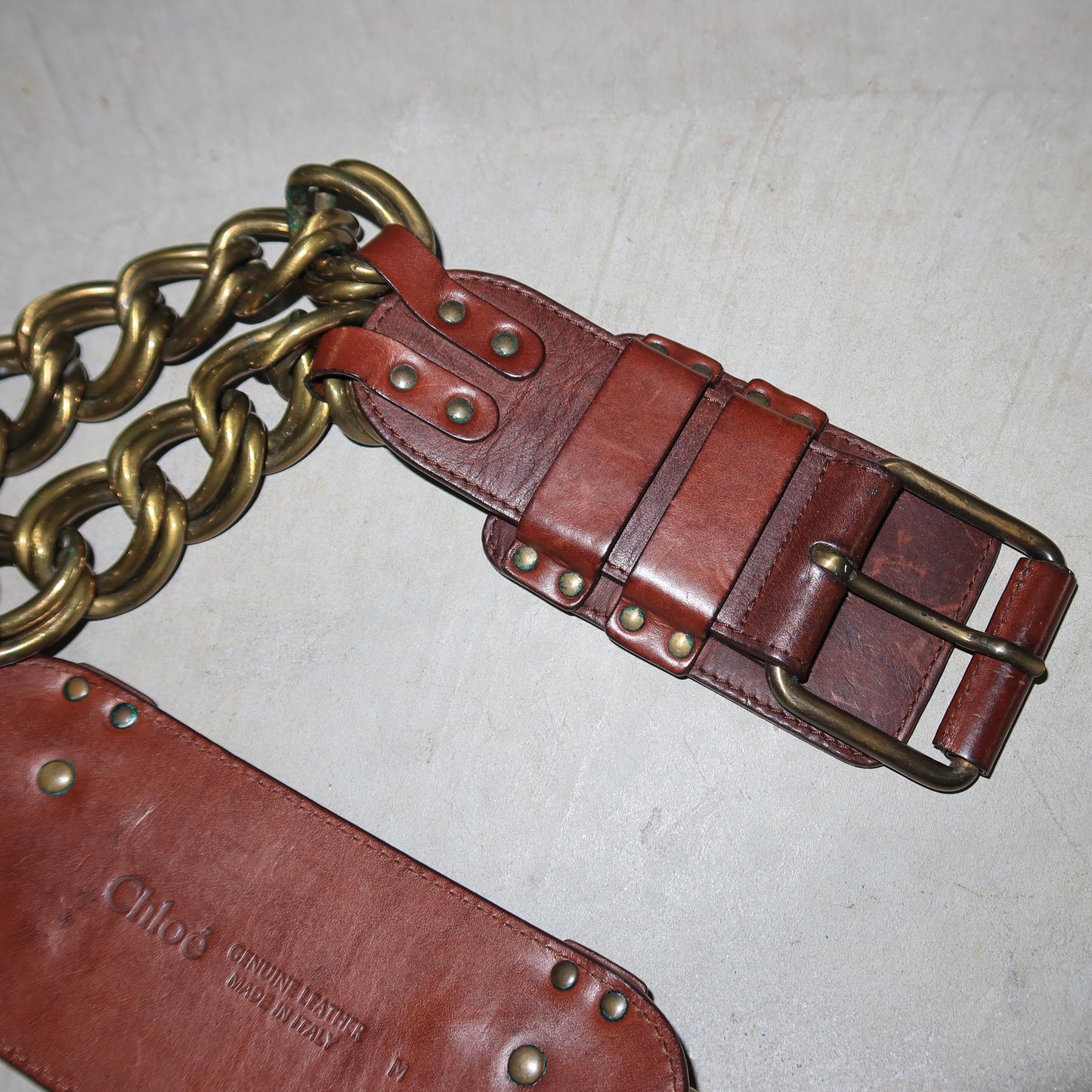 Chloé AW2003 Double Chain Belt