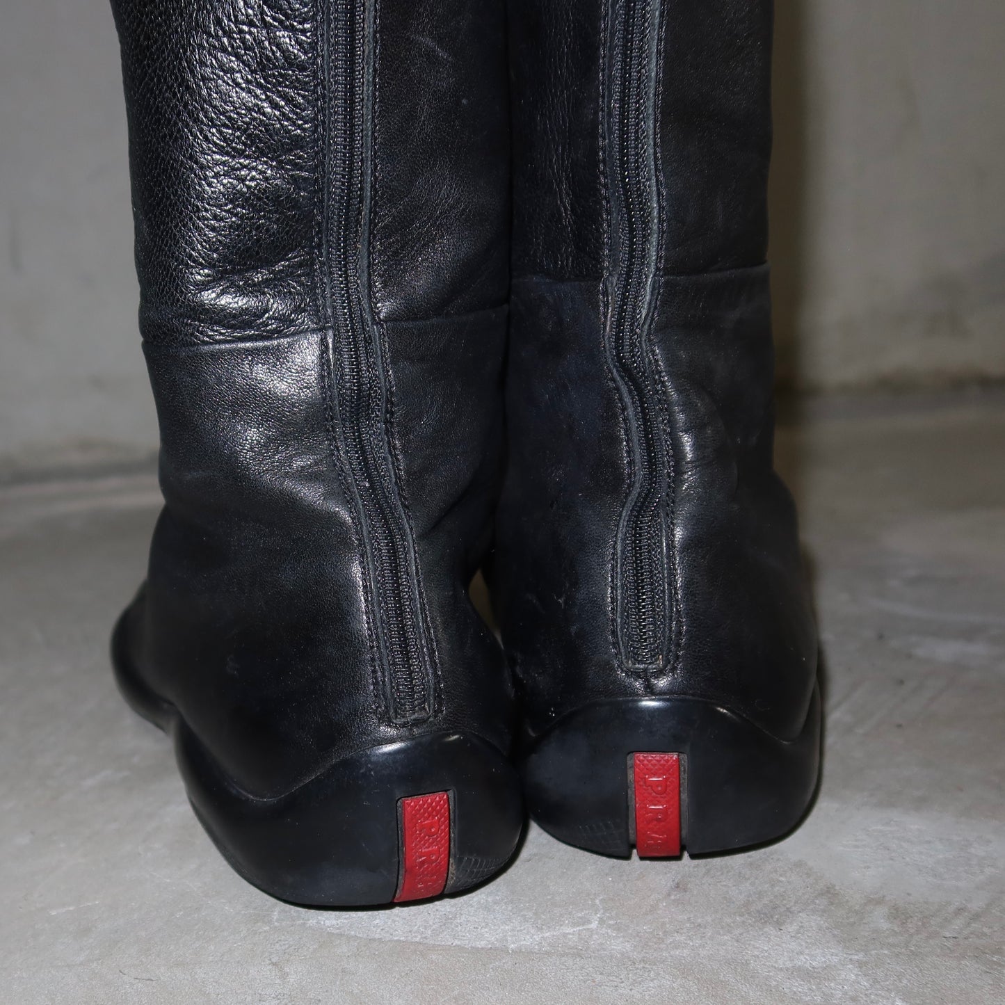 Prada Sport Leather Boots (40-41)