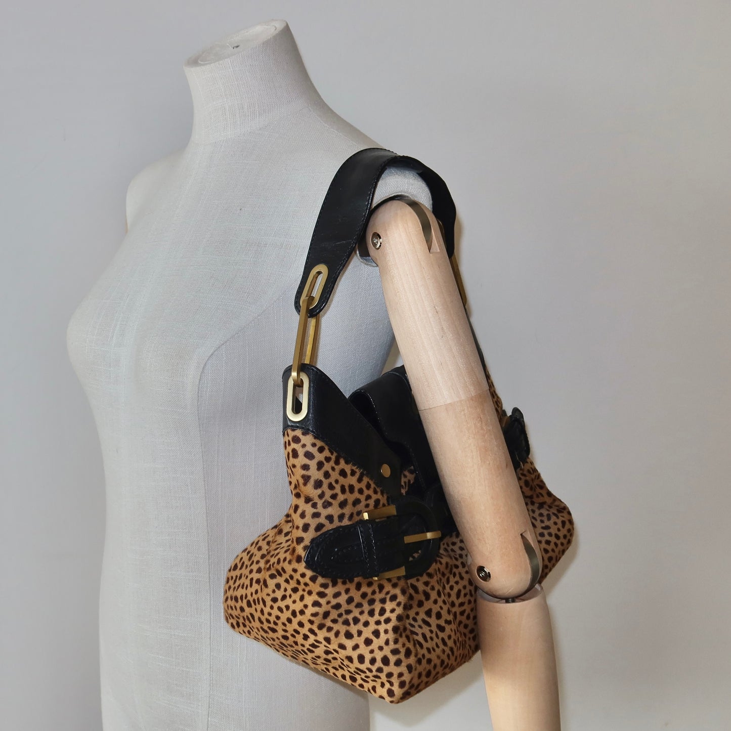 Jimmy Choo Pony Hair Cheetah Bag