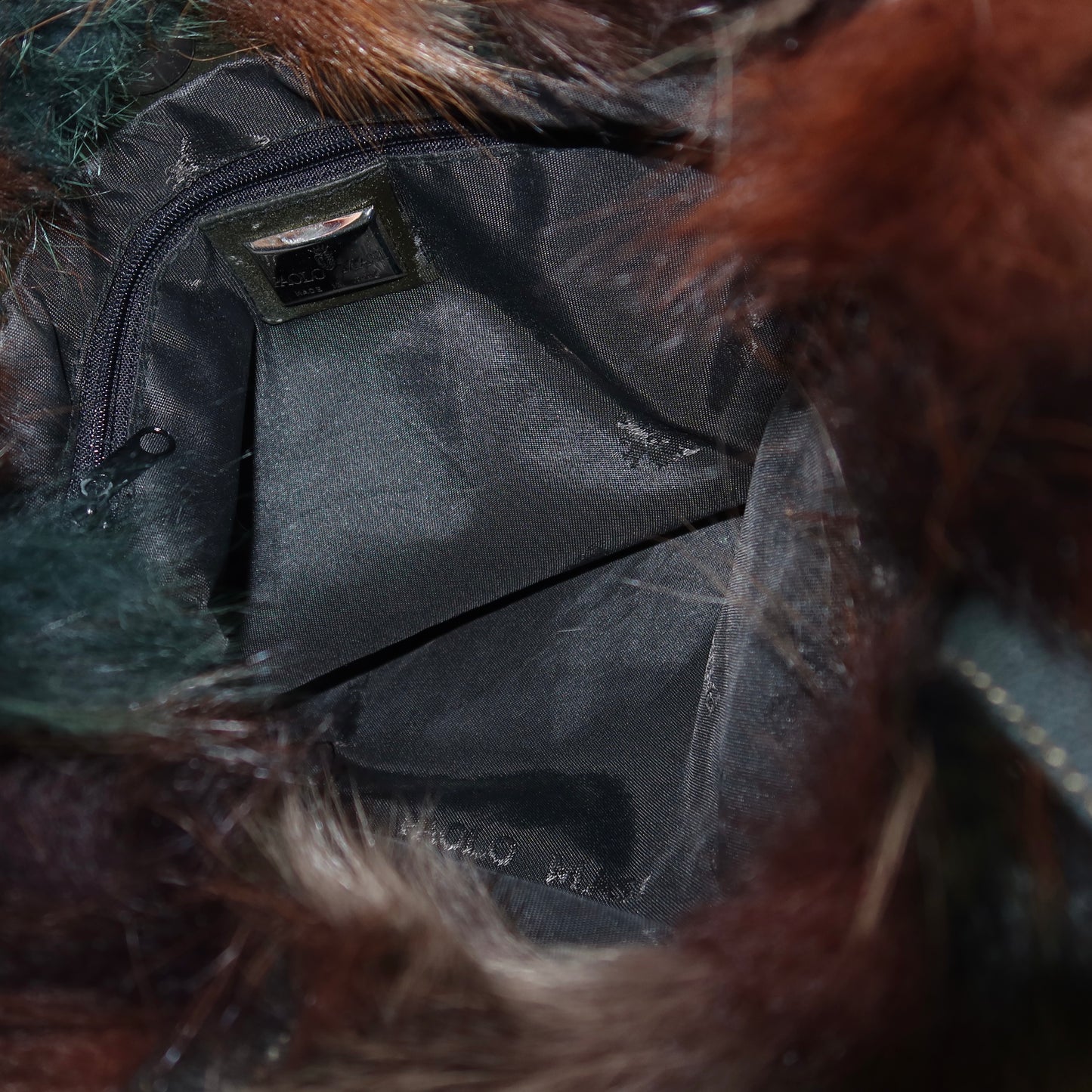 Paolo Masi Mini Coloured Real Fur Tote