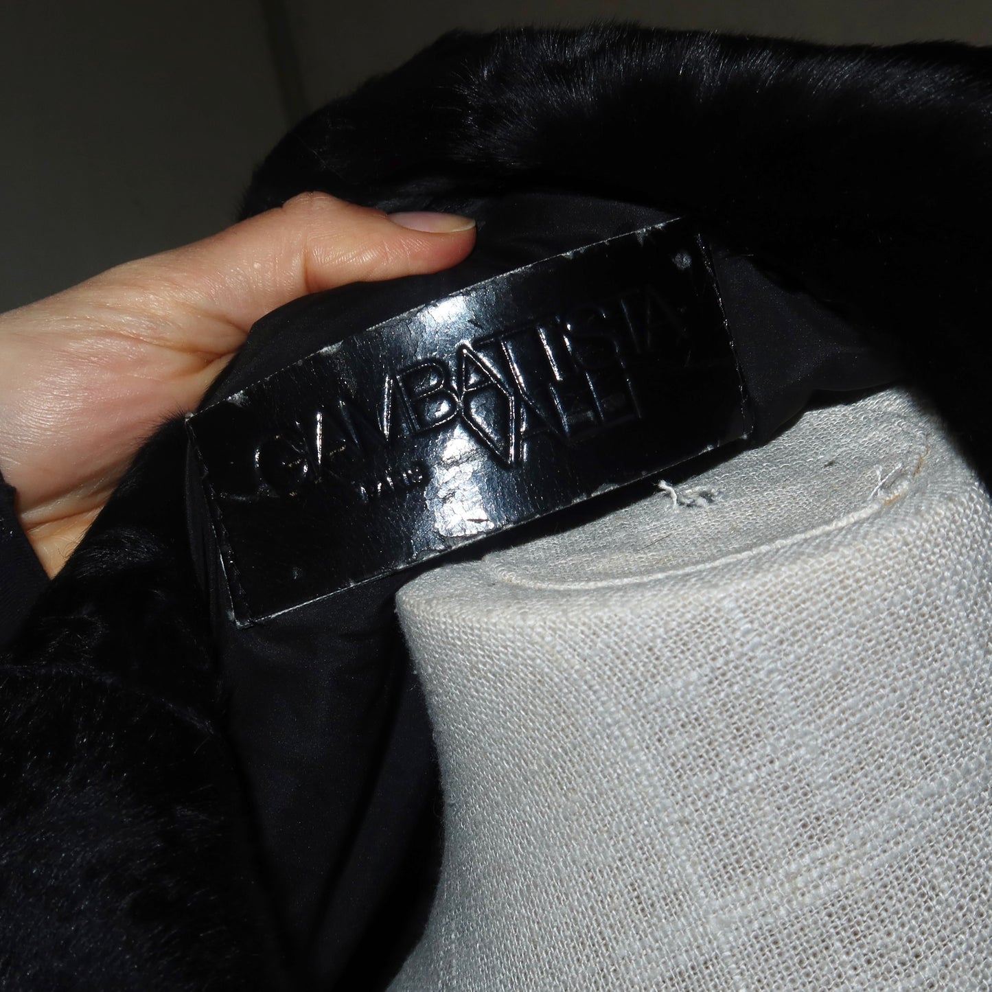 Giambattista Valli Cowhide Trench