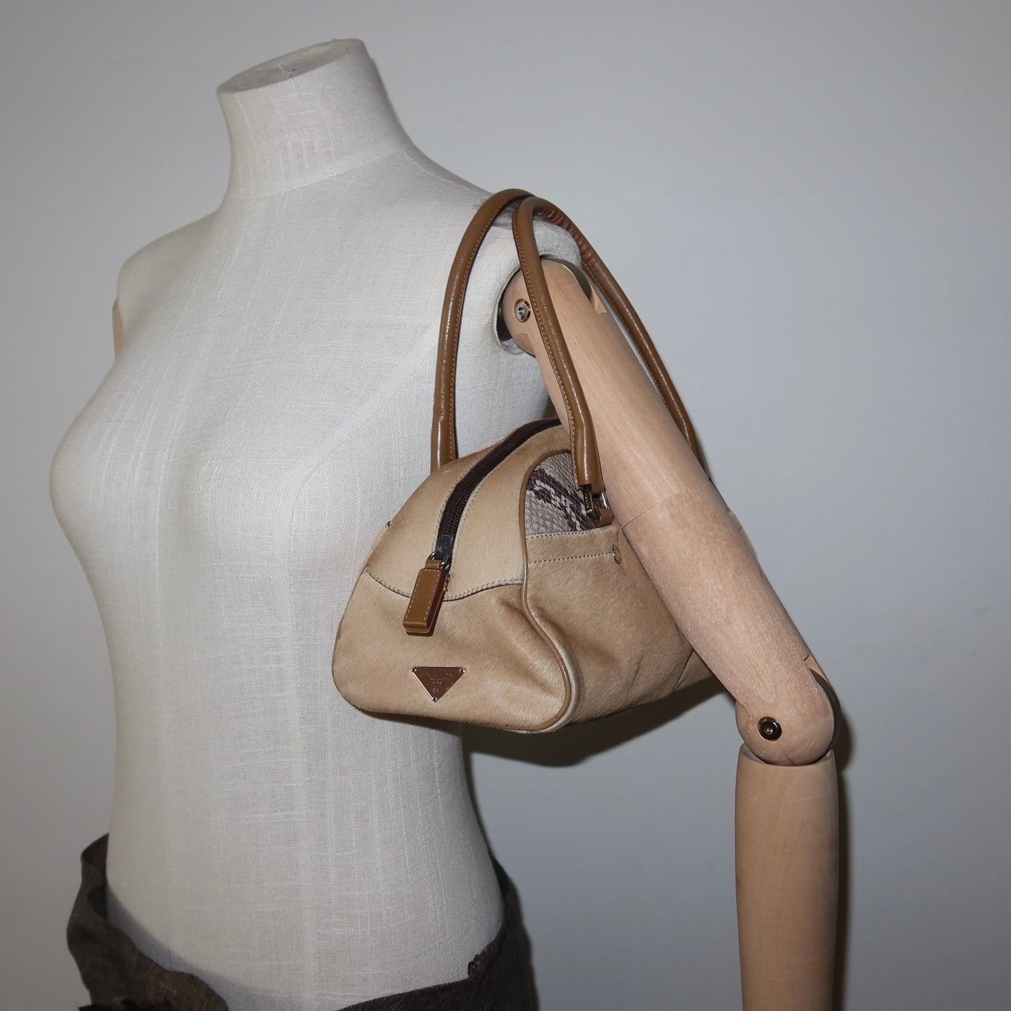 Prada Cowhide Bowling Bag