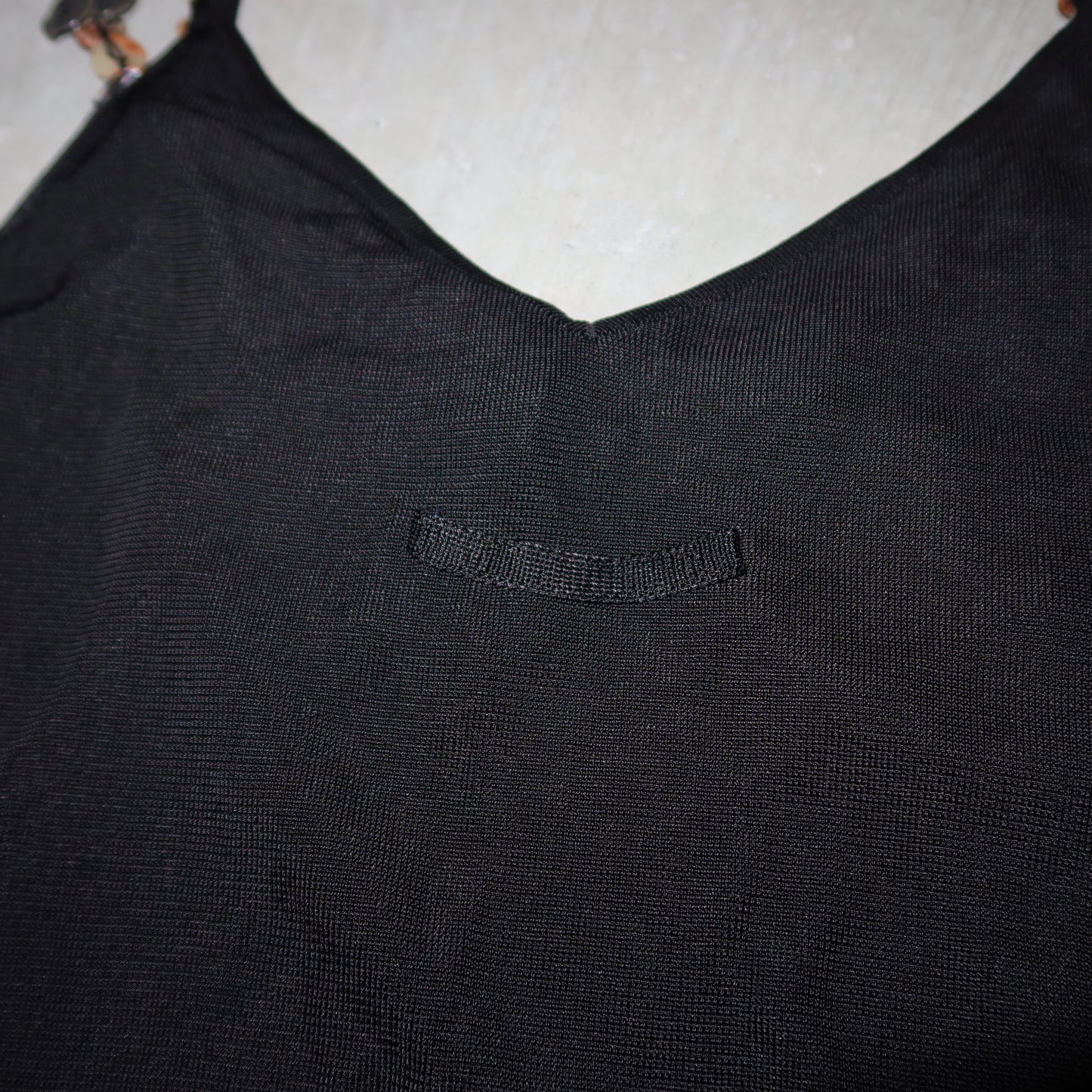 Jean Paul Gaultier Mother of Pearl Button Tank