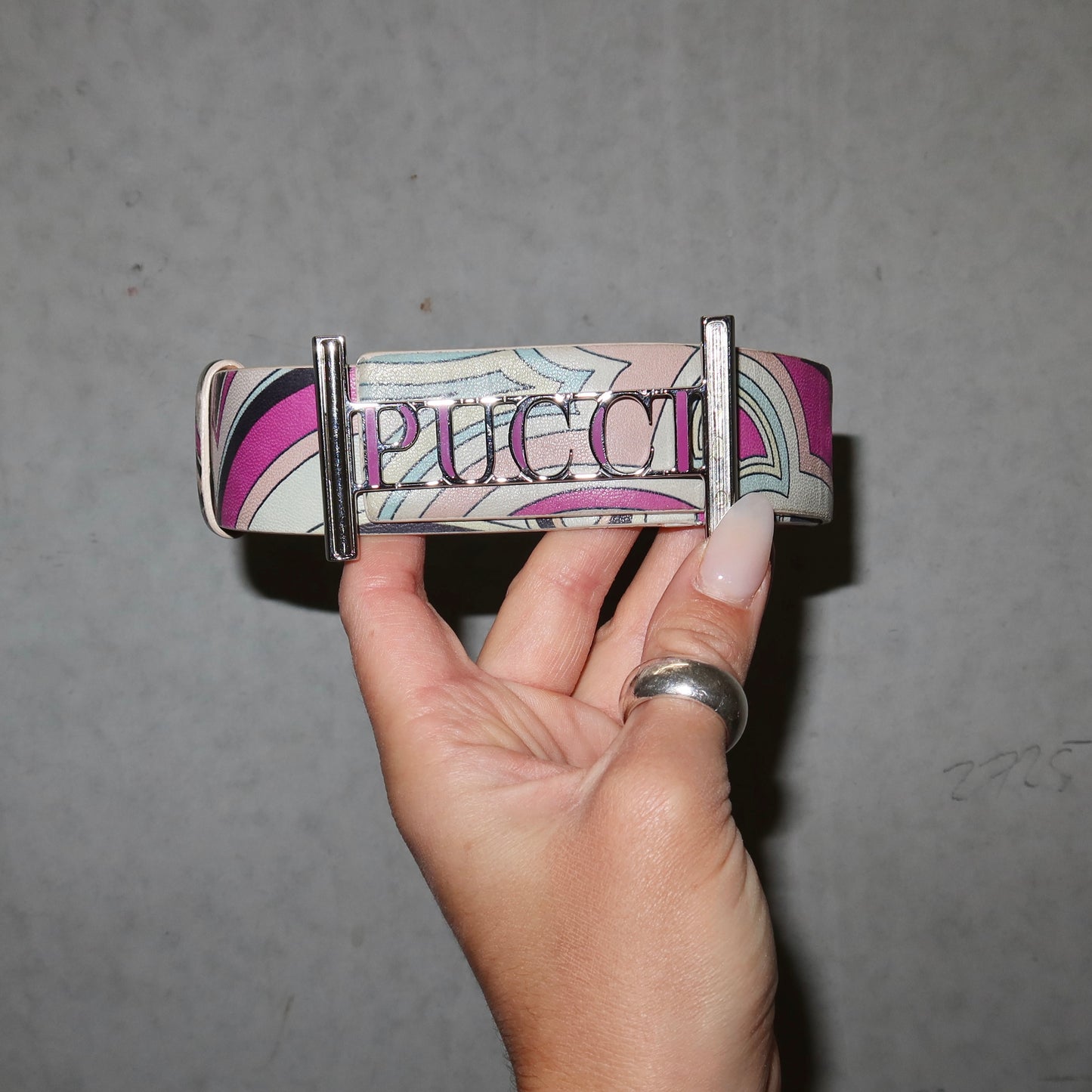 Emilio Pucci Leather Belt