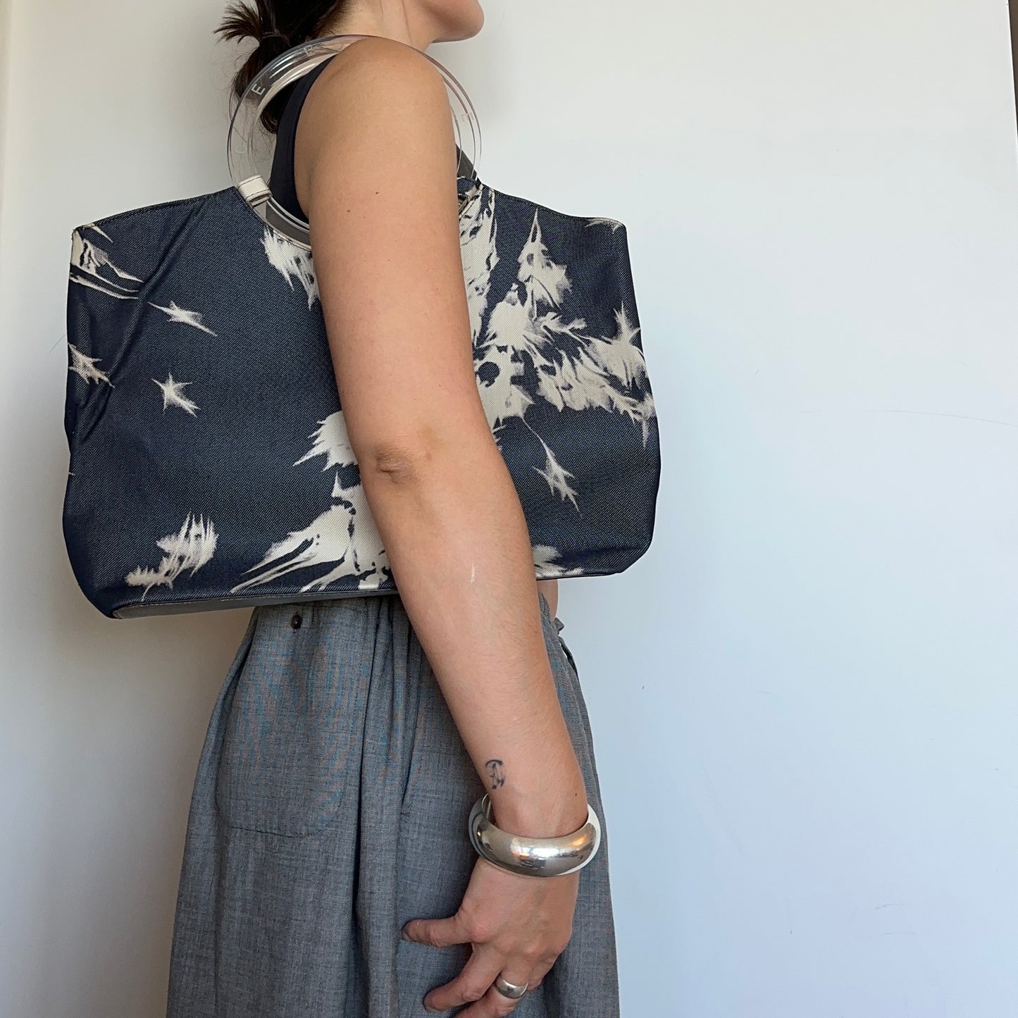 Celine SS2000 Tie Dye Tote Bag