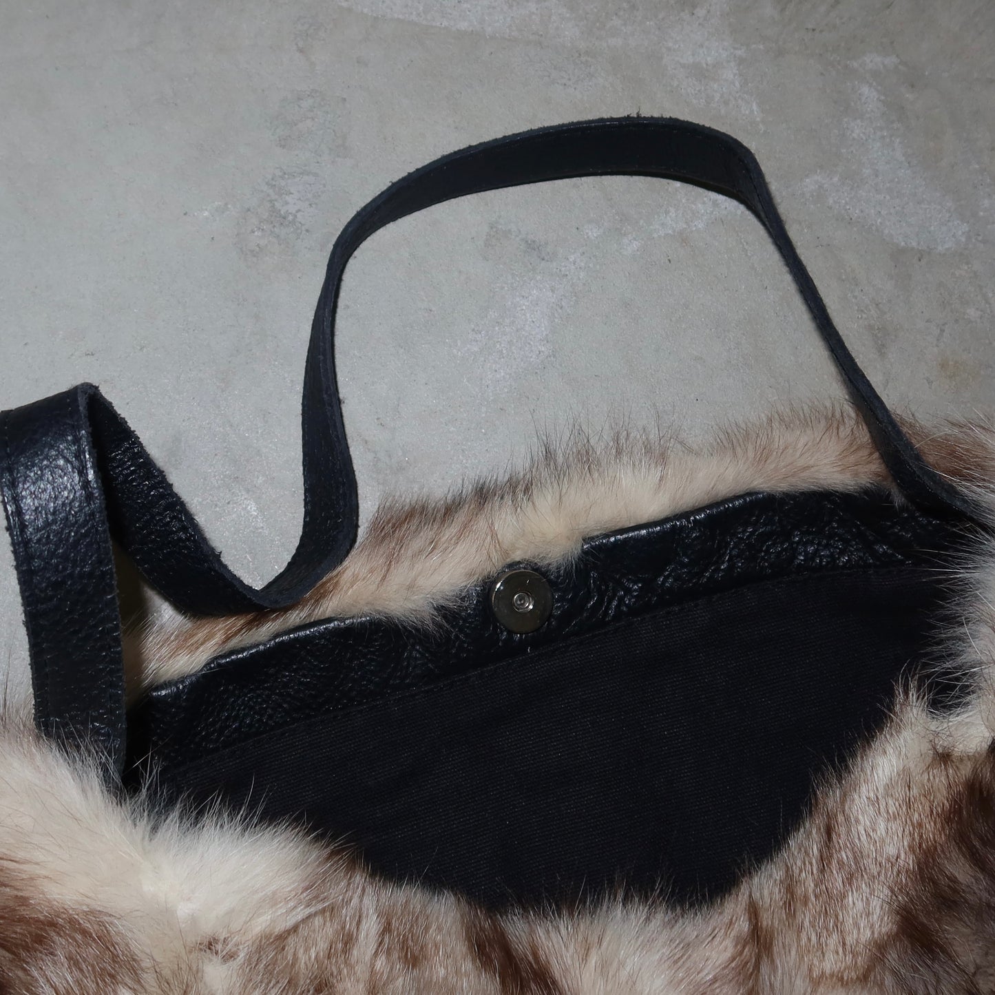 Vintage Real Fur Bag