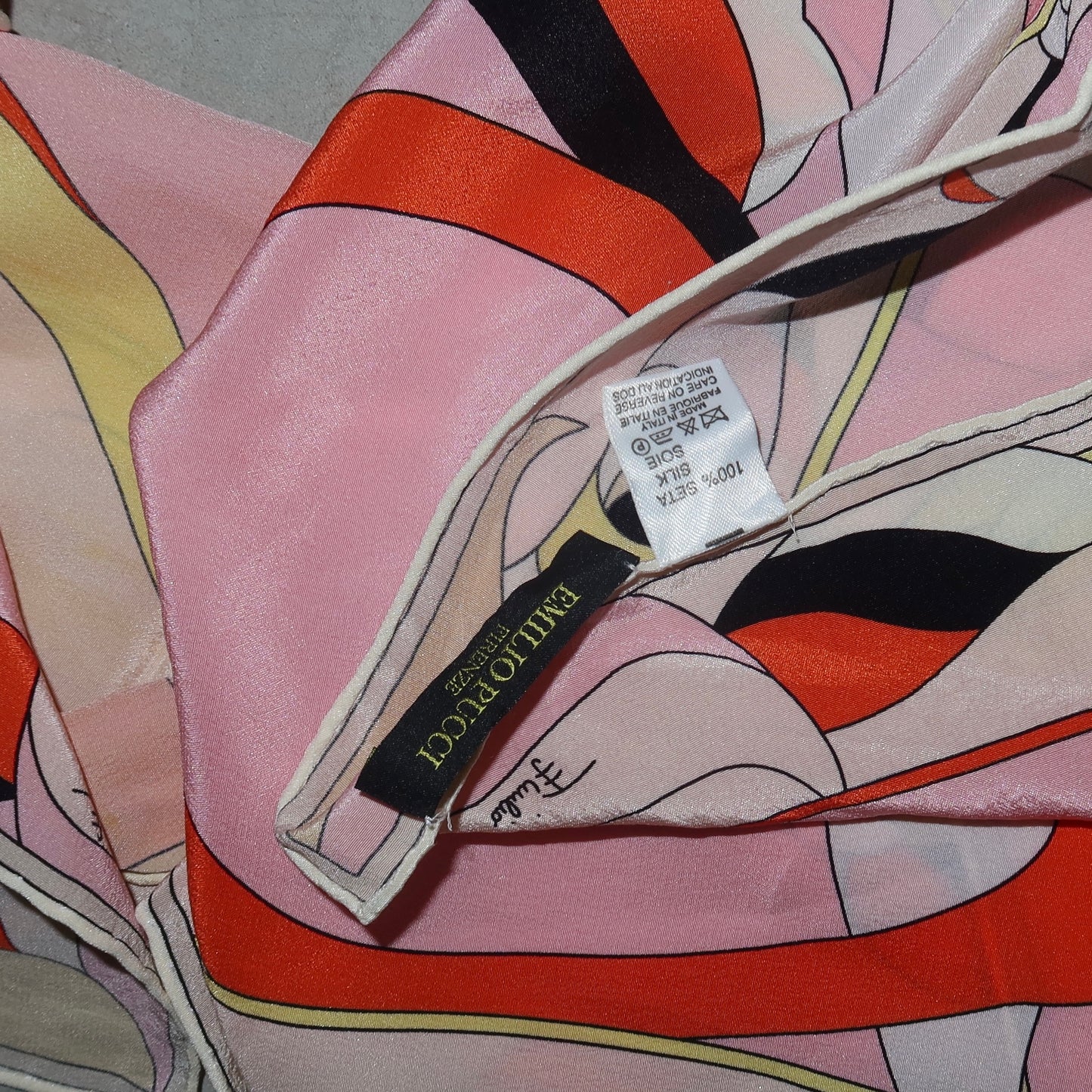 Balenciaga Pink Day Editor Bag with Pucci Scarf