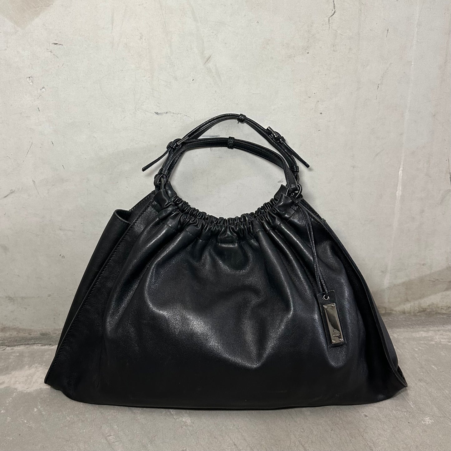 Gucci by Tom Ford Black Leather 'Blondie' Bag