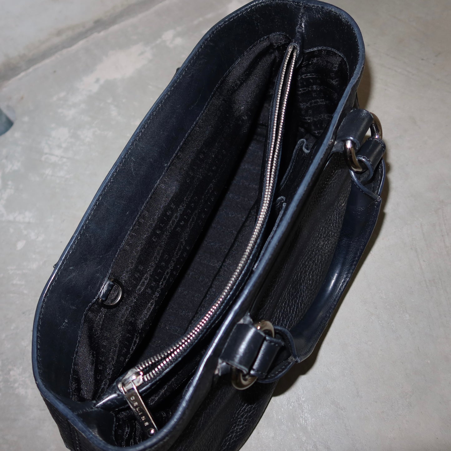 Celine Navy Boogie Bag