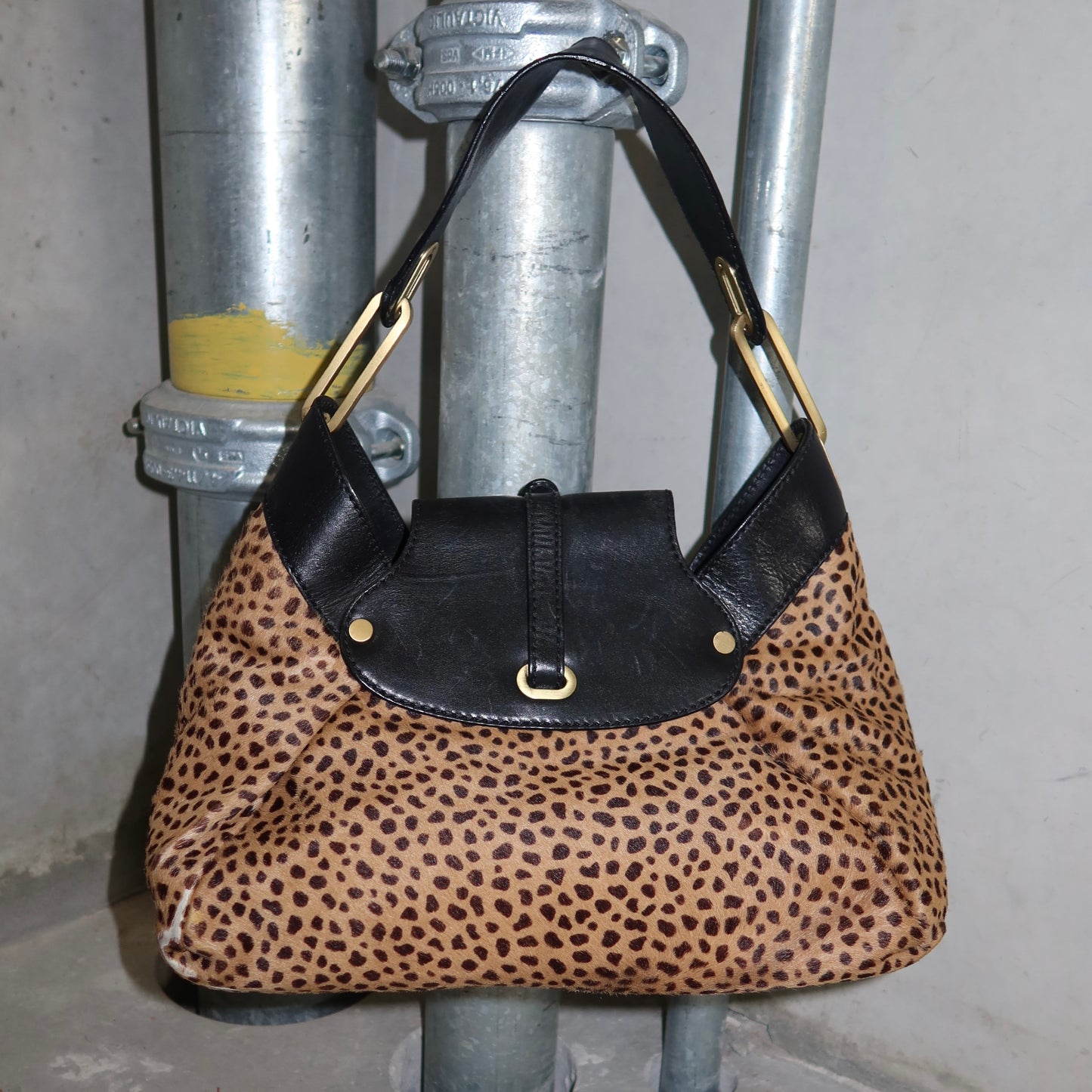 Jimmy Choo Pony Hair Cheetah Bag