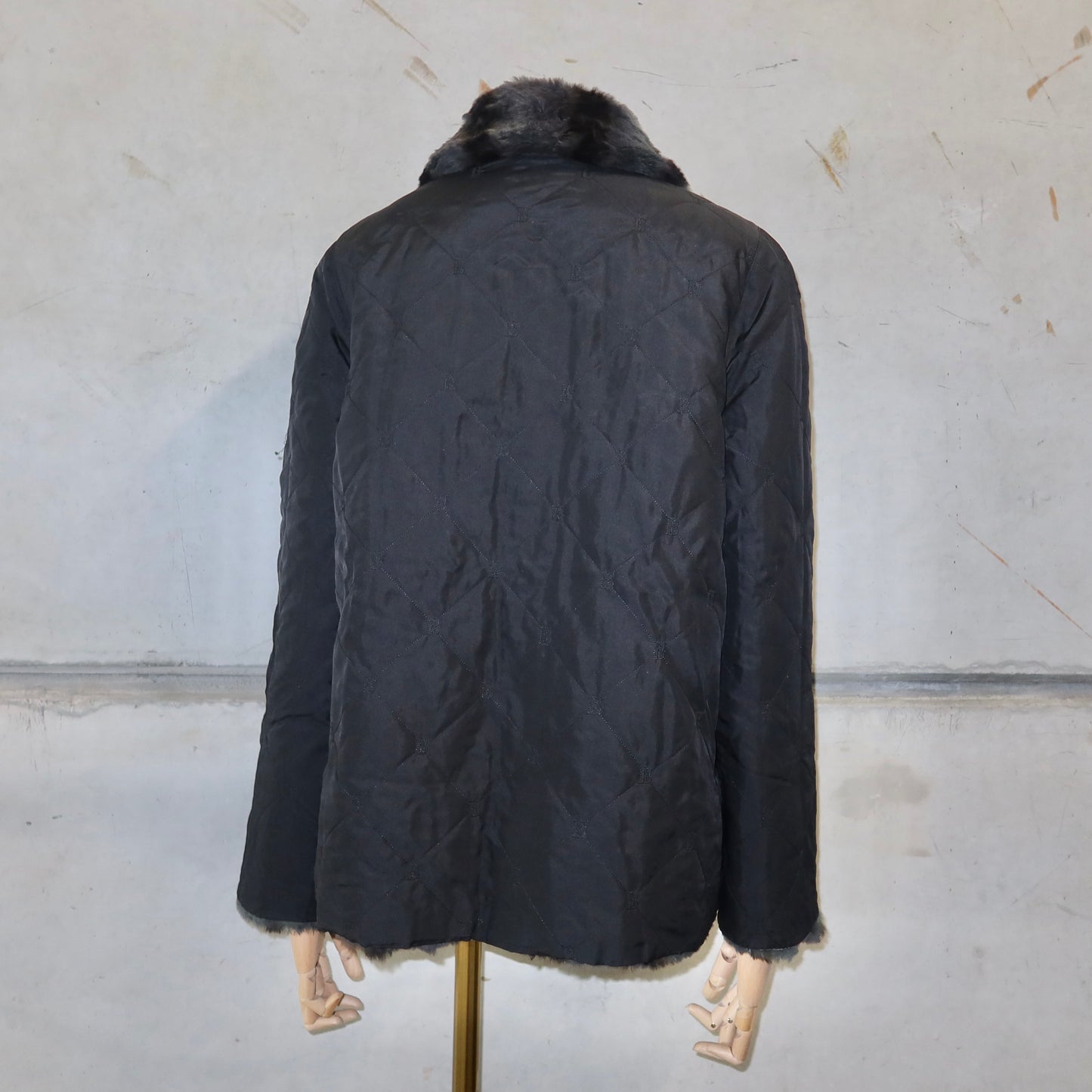Balmain Reversible Rabbit Fur Jacket