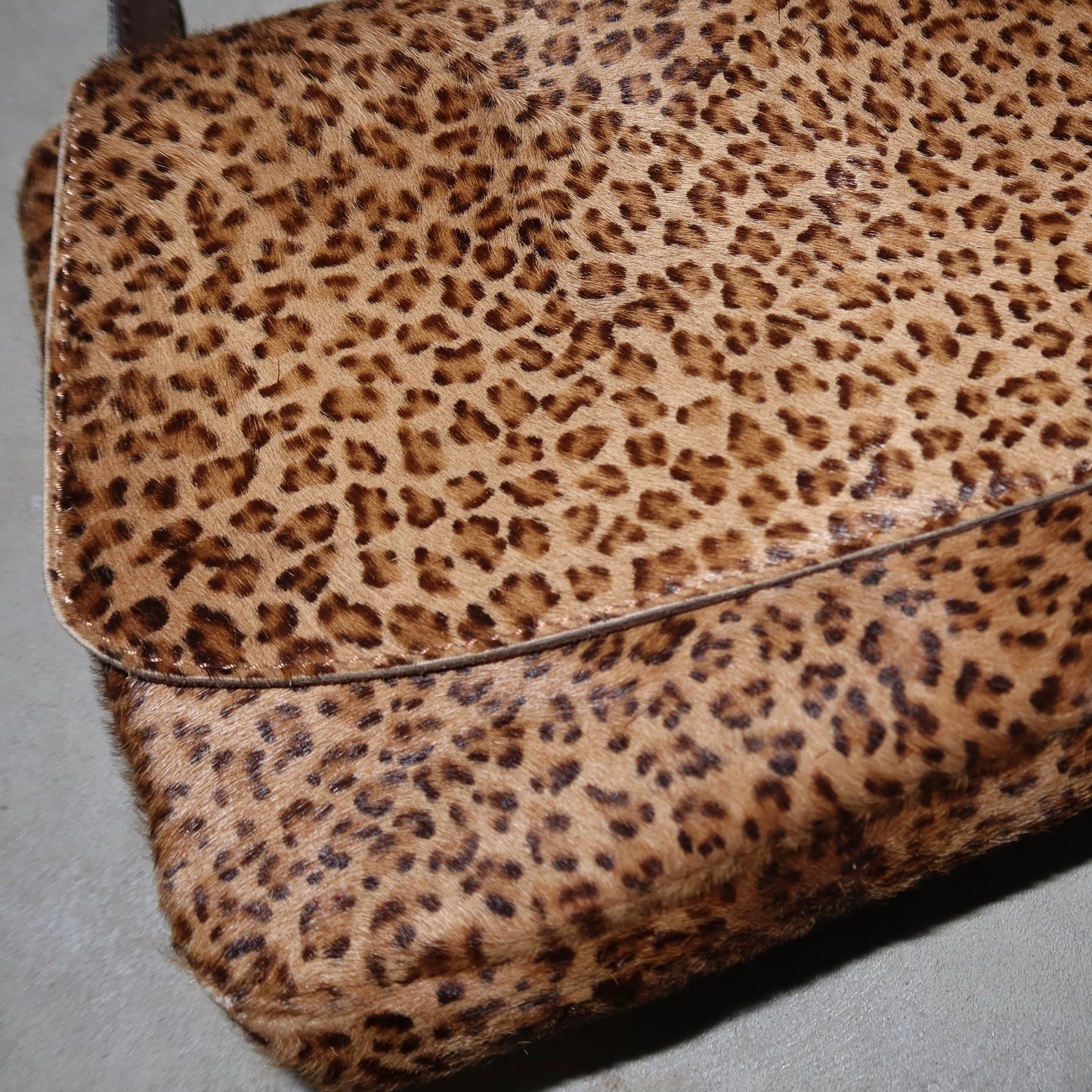 Bottega Veneta Cowhide Leopard Print Bag