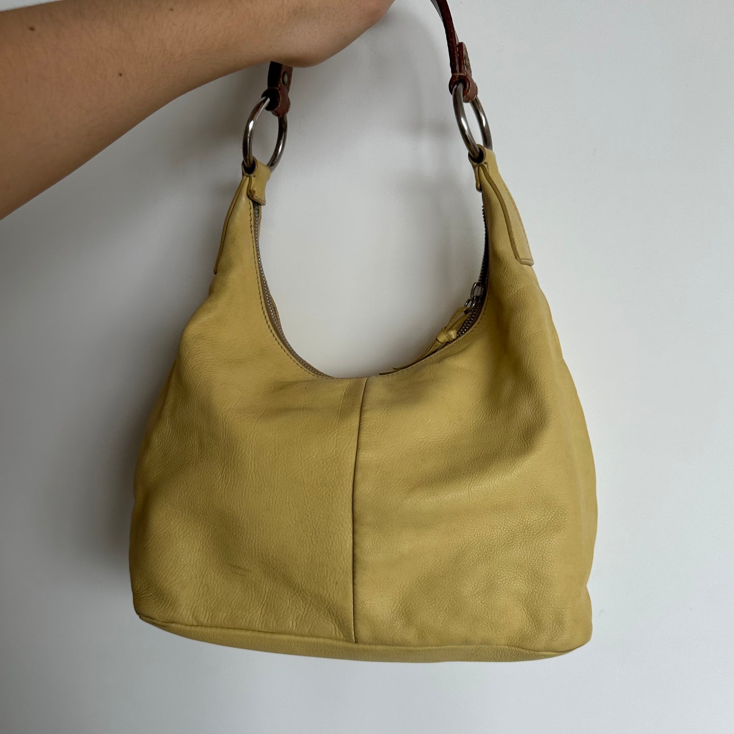 Miu Miu Yellow Leather Bag