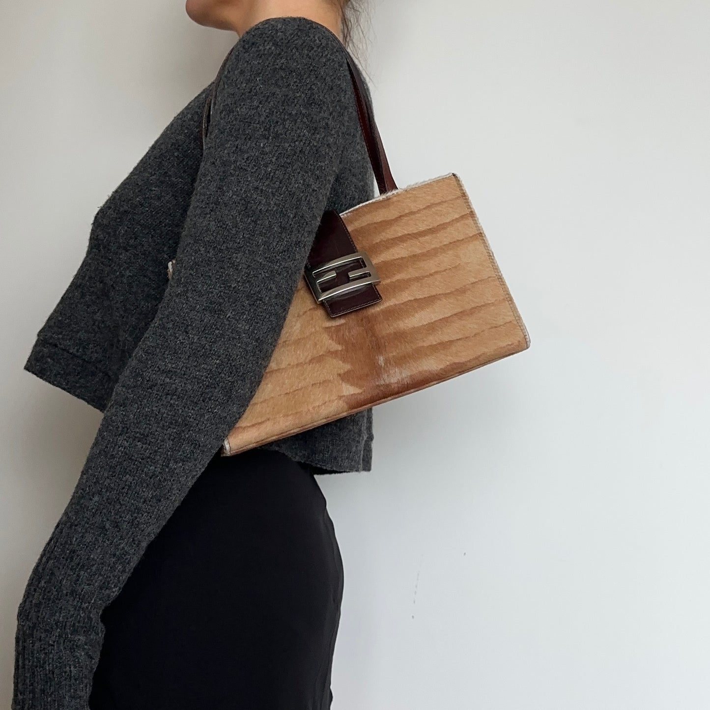 Fendi Brown Cowhide Bag