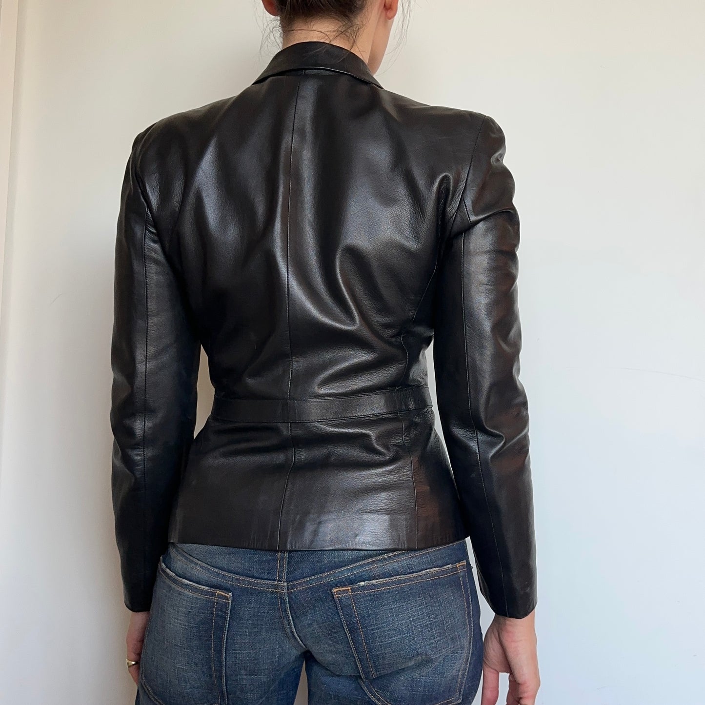 Gucci by Tom Ford AW1998 Leather Blazer