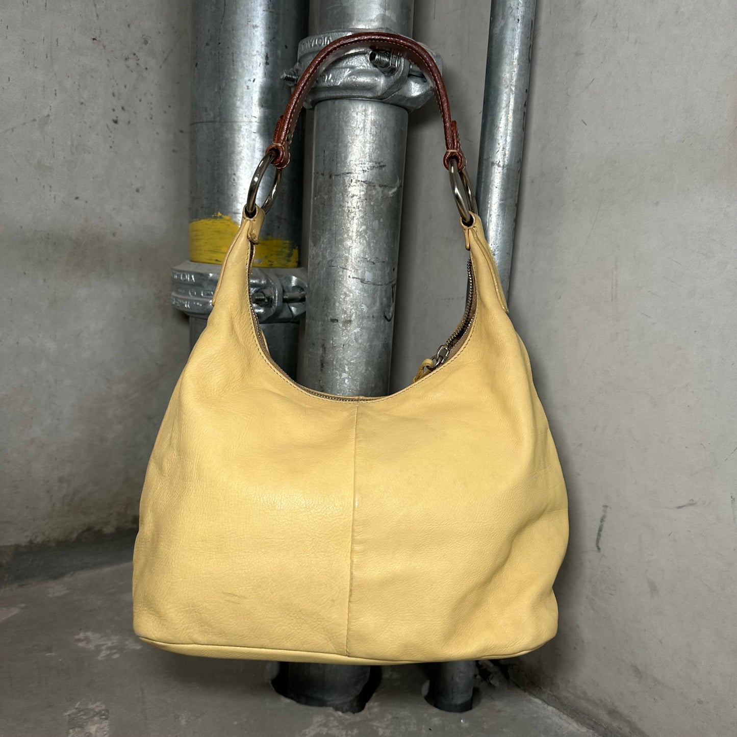 Miu Miu Yellow Leather Bag