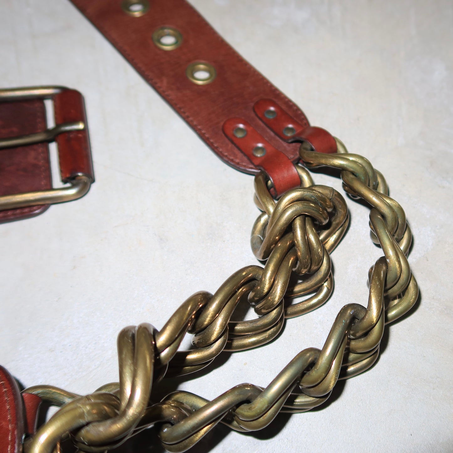 Chloé AW2003 Double Chain Belt