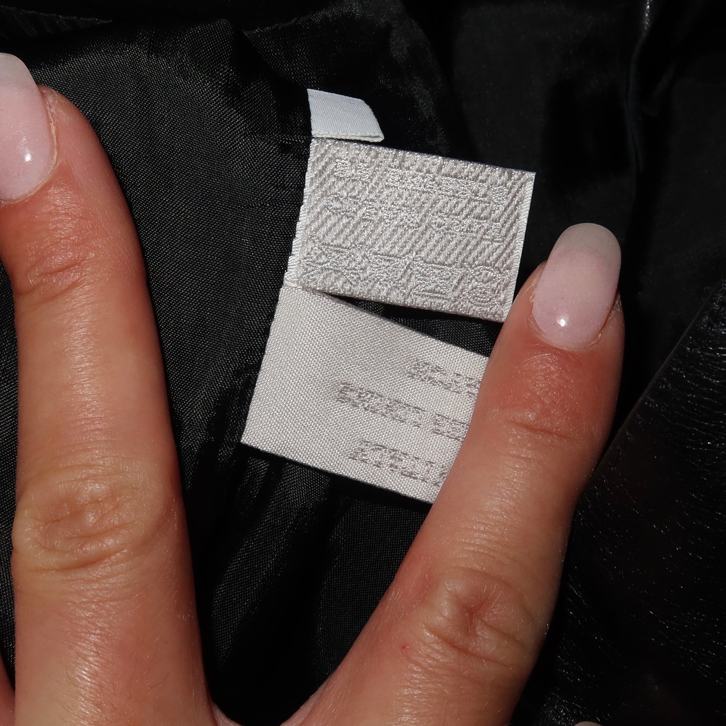 Miu Miu SS2000 Leather Pencil Skirt