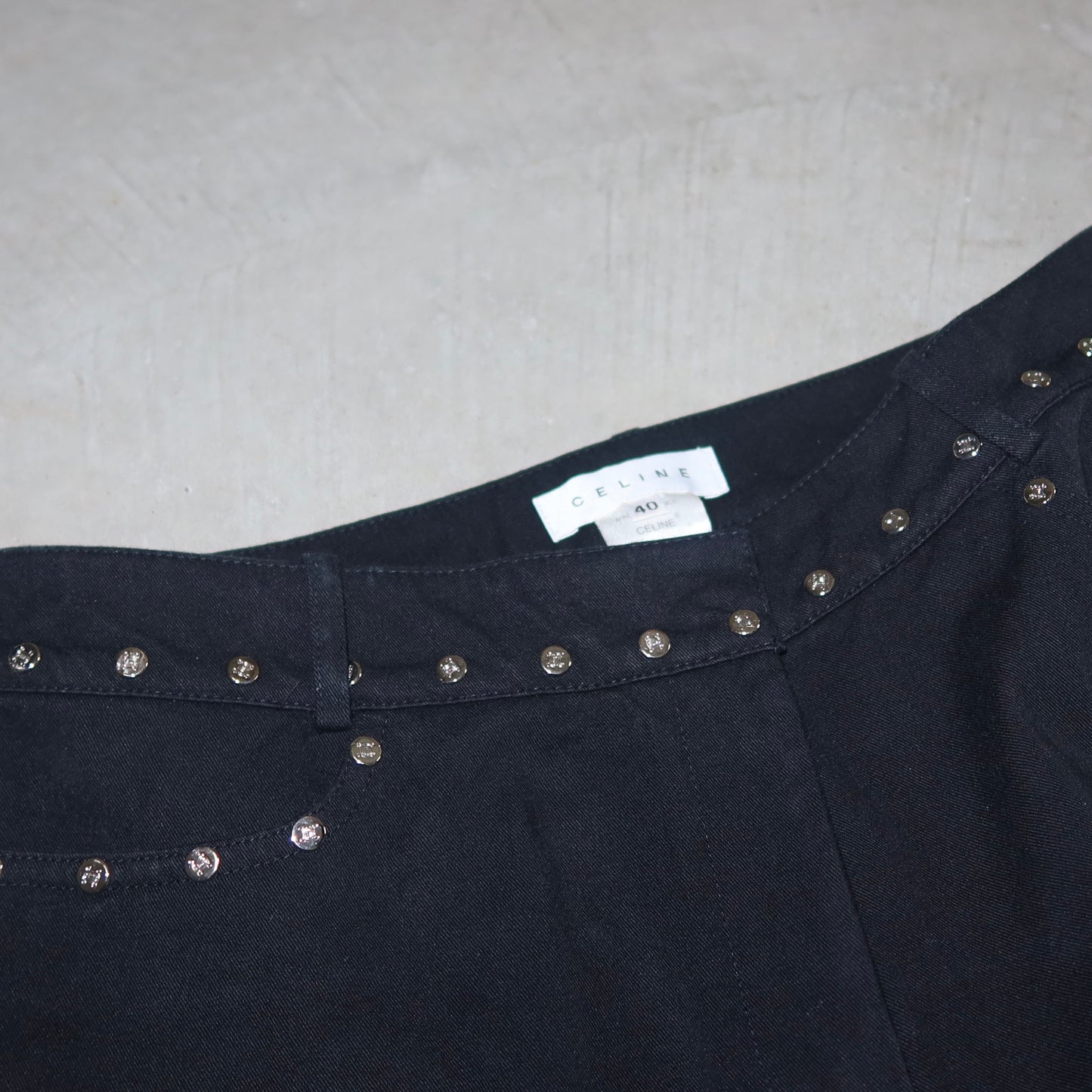 Celine Bootcut Popper Jeans