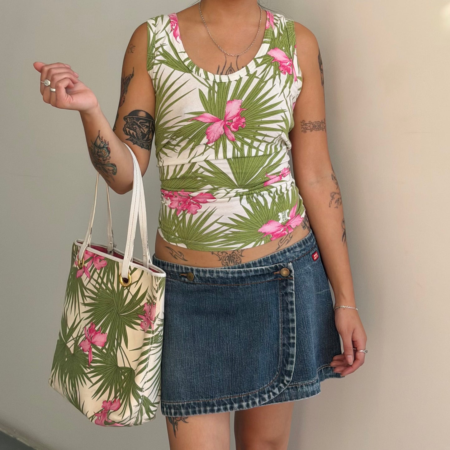 Celine SS2004 Jungle Tote