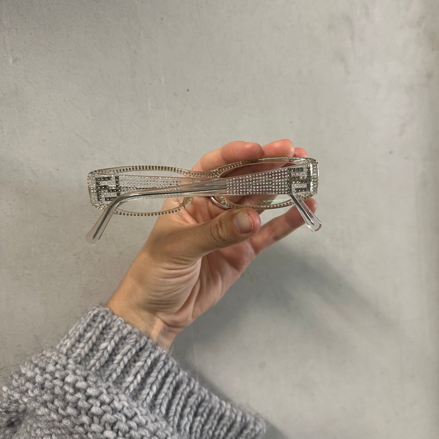 Fendi Rhinestone Glasses