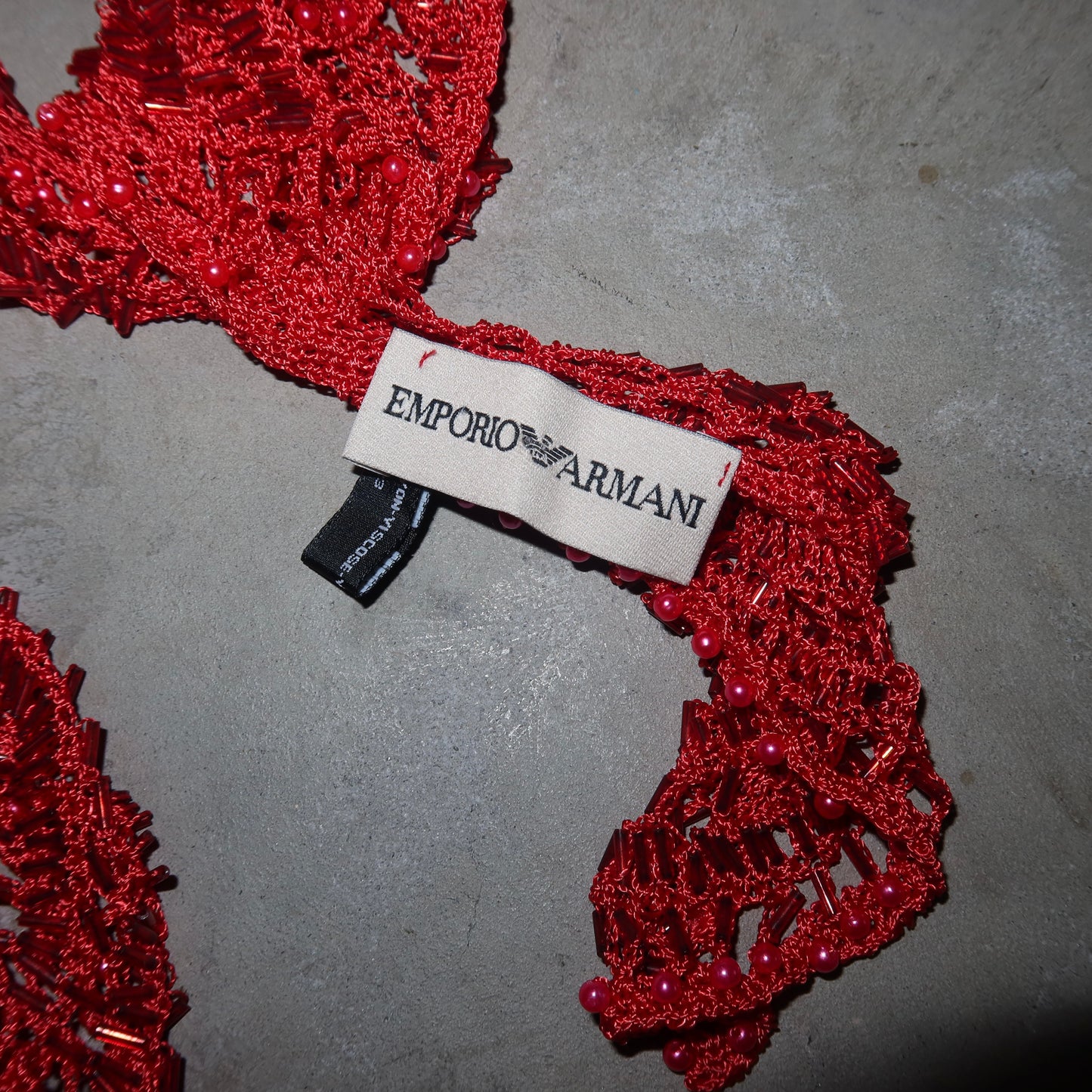 Emporio Armani Beaded Scarf