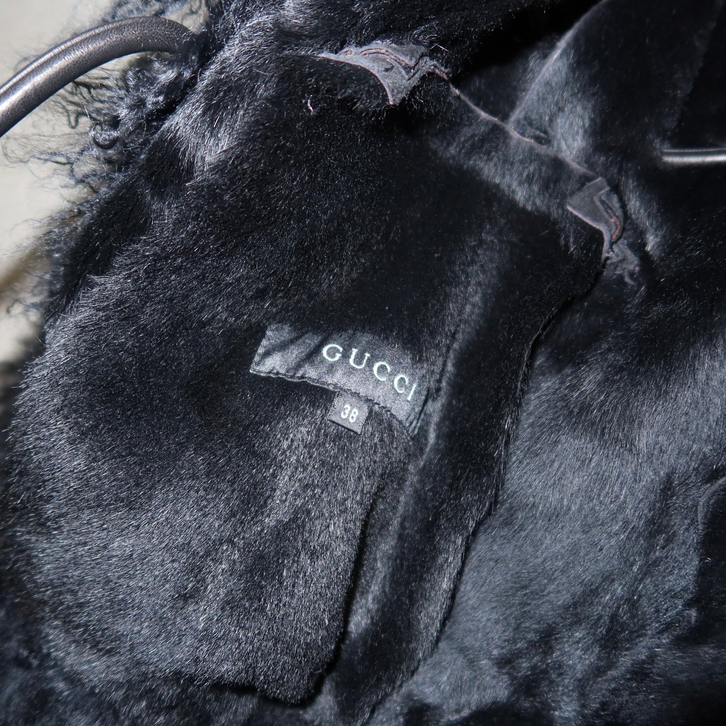 Gucci AW1999 Mongolian Fur and Suede Coat