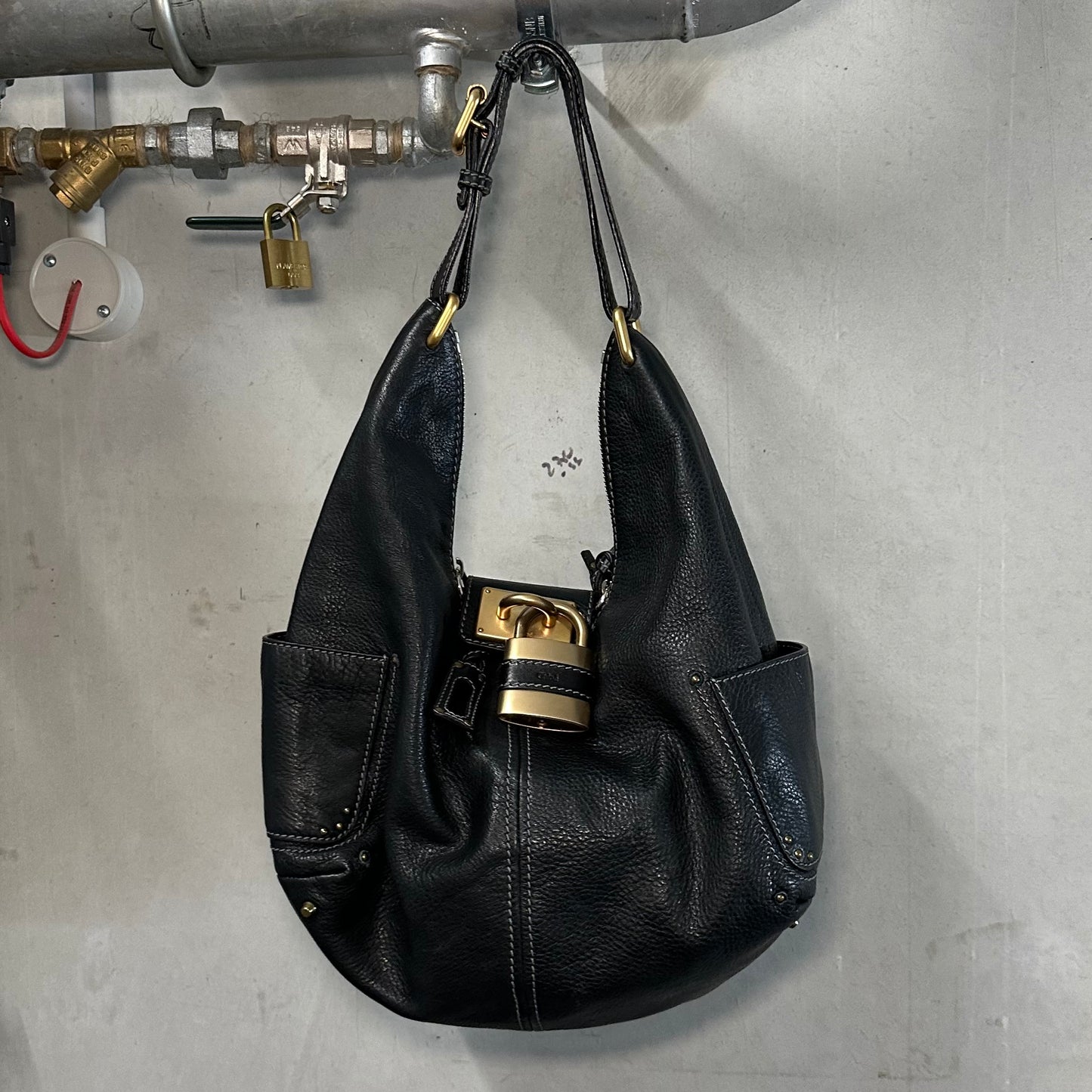 Chloe Black Crescent Paddingon