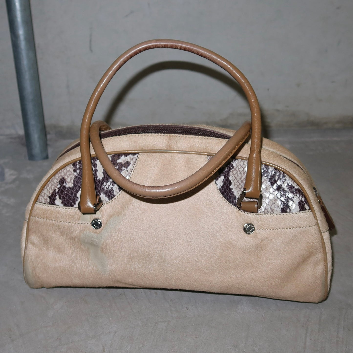 Prada Cowhide Bowling Bag