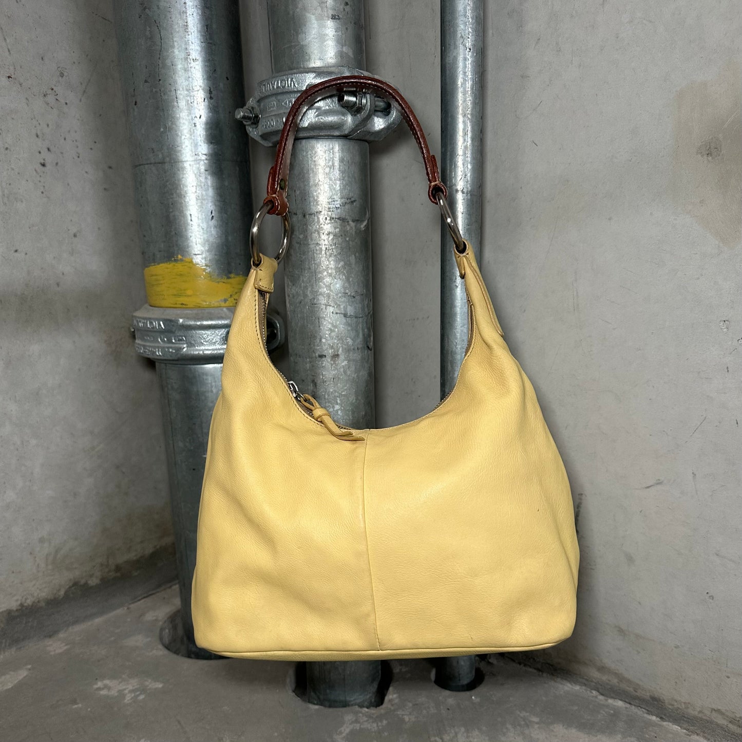 Miu Miu Yellow Leather Bag
