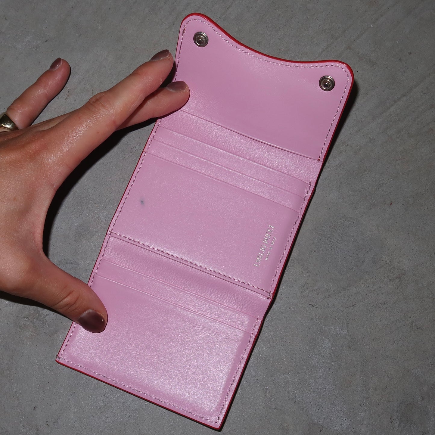 Emilio Pucci AW2003 Rare Leather Wallet