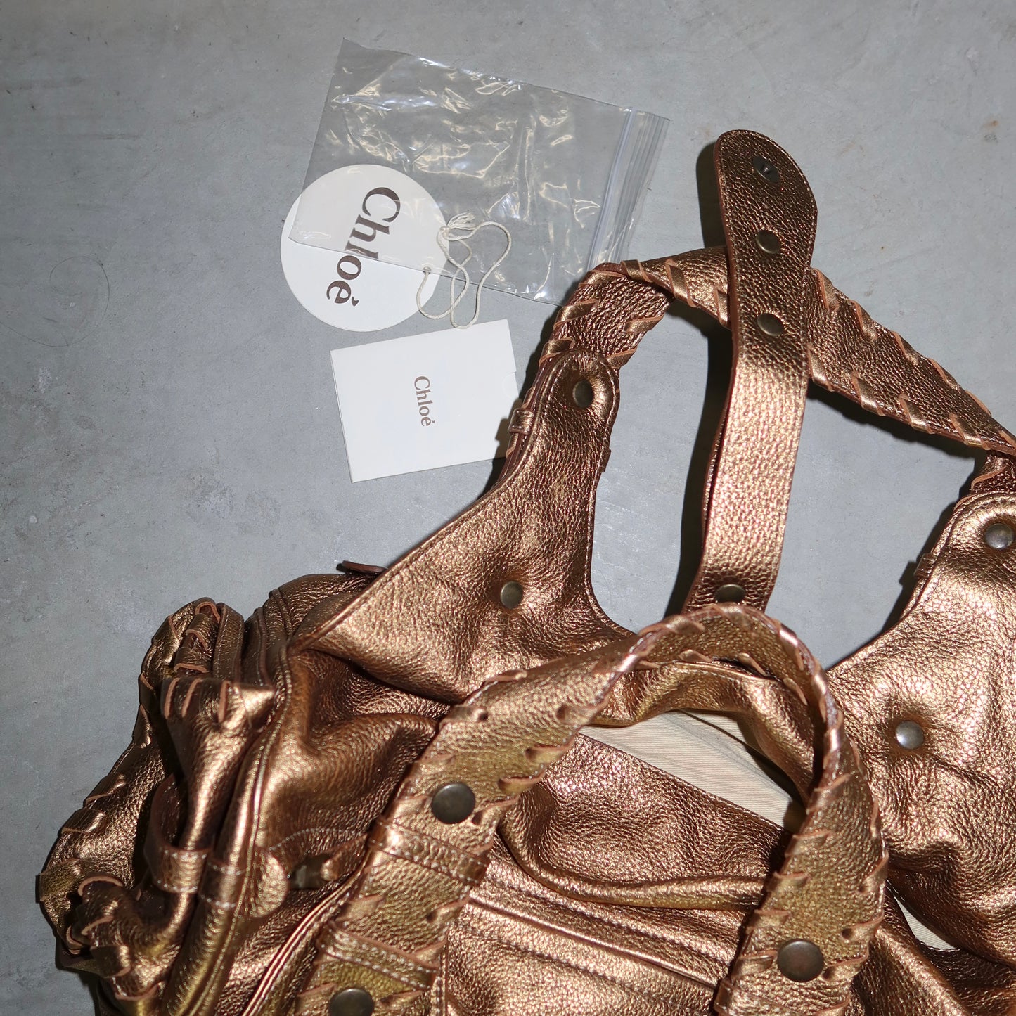 Chloé SS2006 Gold Silverado