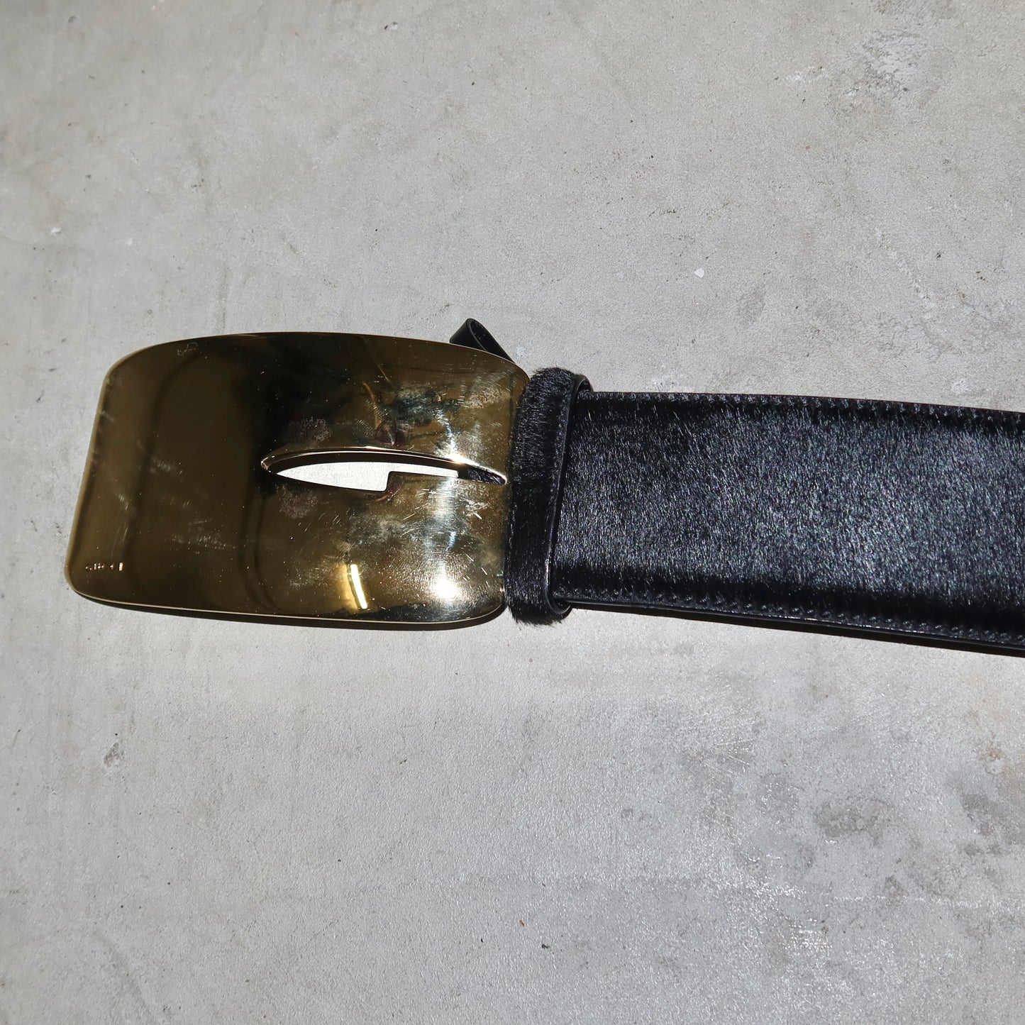 Gucci AW1996 Oversized Cowhide Belt