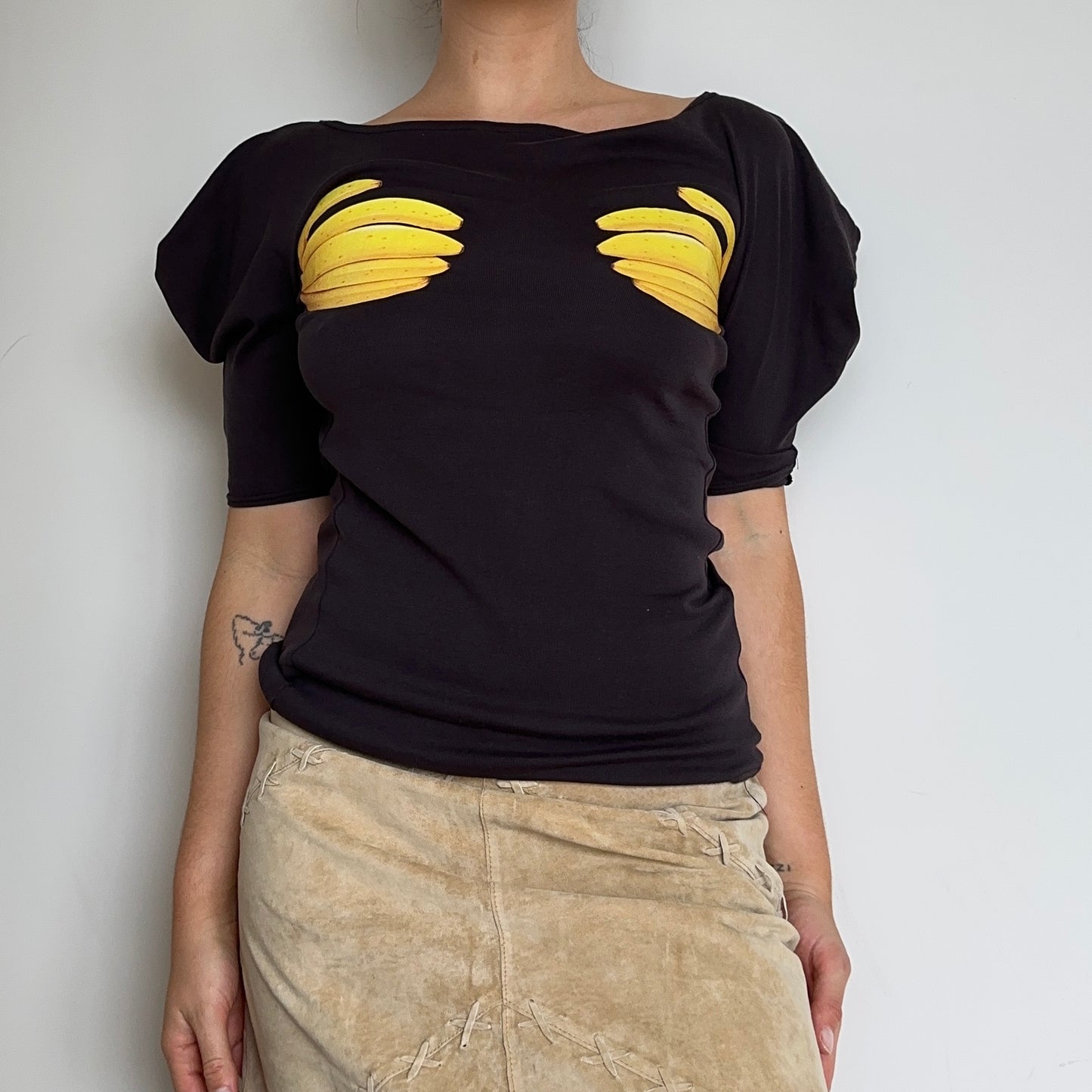 Chloé SS2001 ‘Keep Your Bananas Off My Melons’ Top