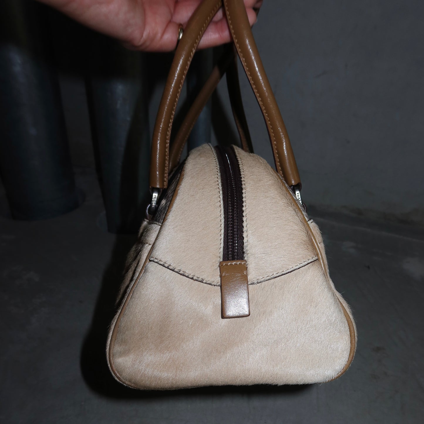 Prada Cowhide Bowling Bag