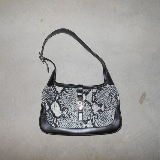 Gucci by Tom Ford Snake Print Jackie Bag