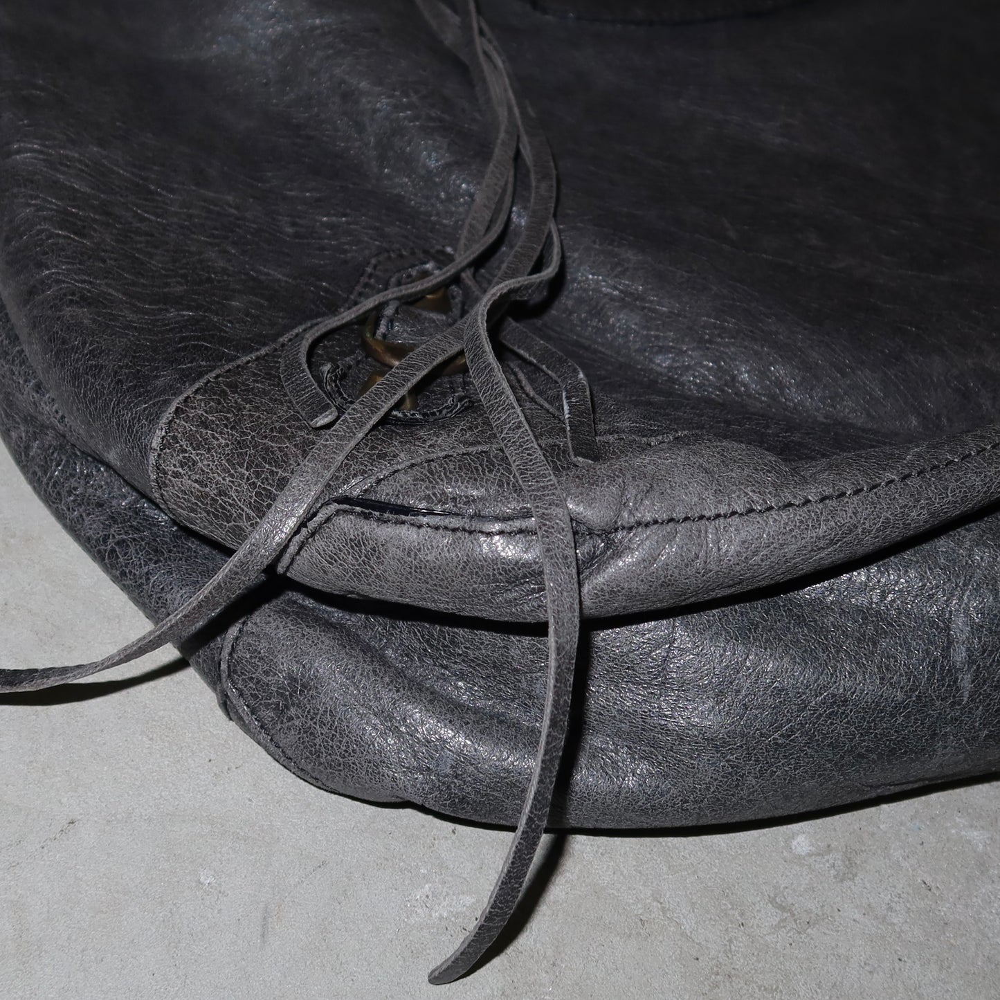 Balenciaga Dark Grey Day Editor Bag