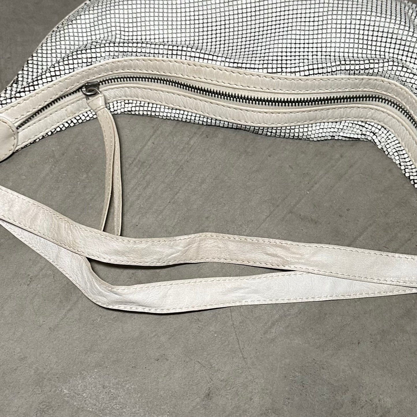Chloé White Glomesh Bag