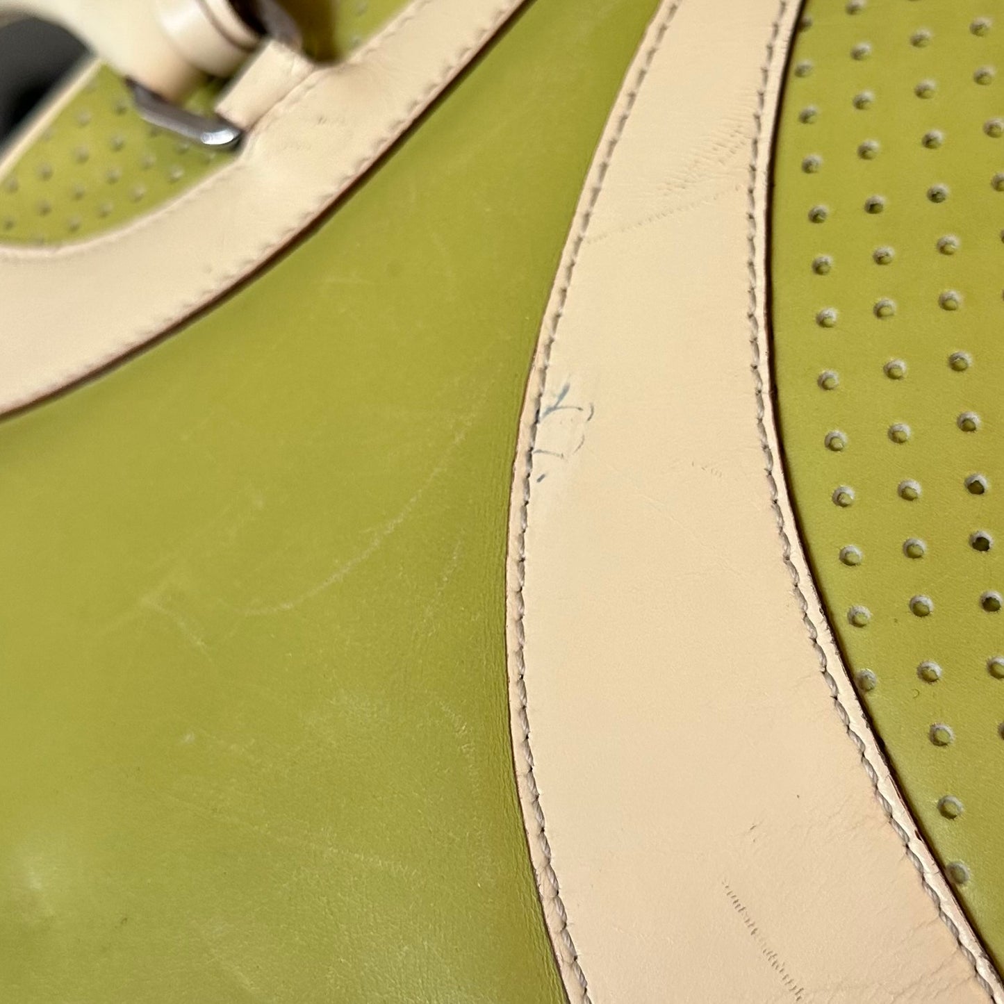 Prada Green Bowling Bag