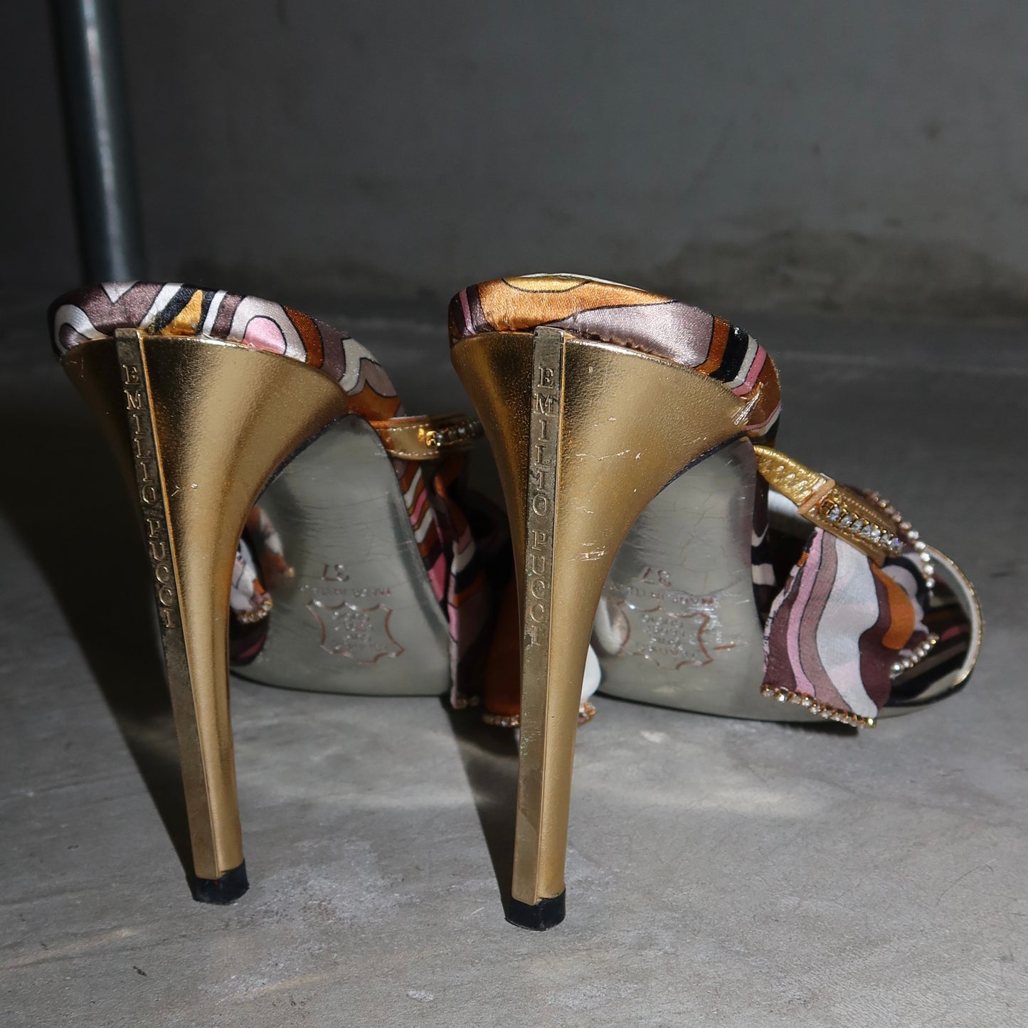 Emilio Pucci Curtain Heels (37)